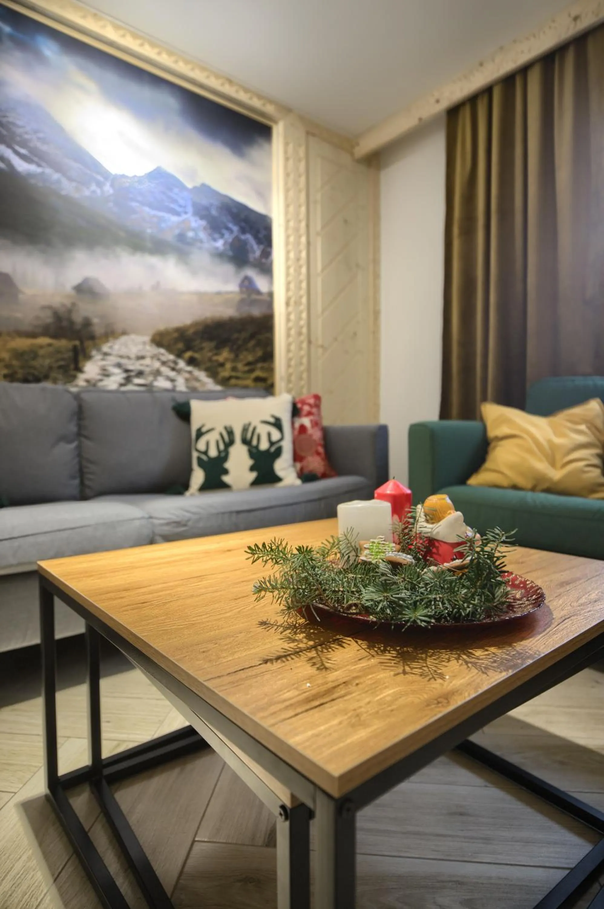 Living room in Gościna u Maryny Relaks i SPA w Ogrodzie