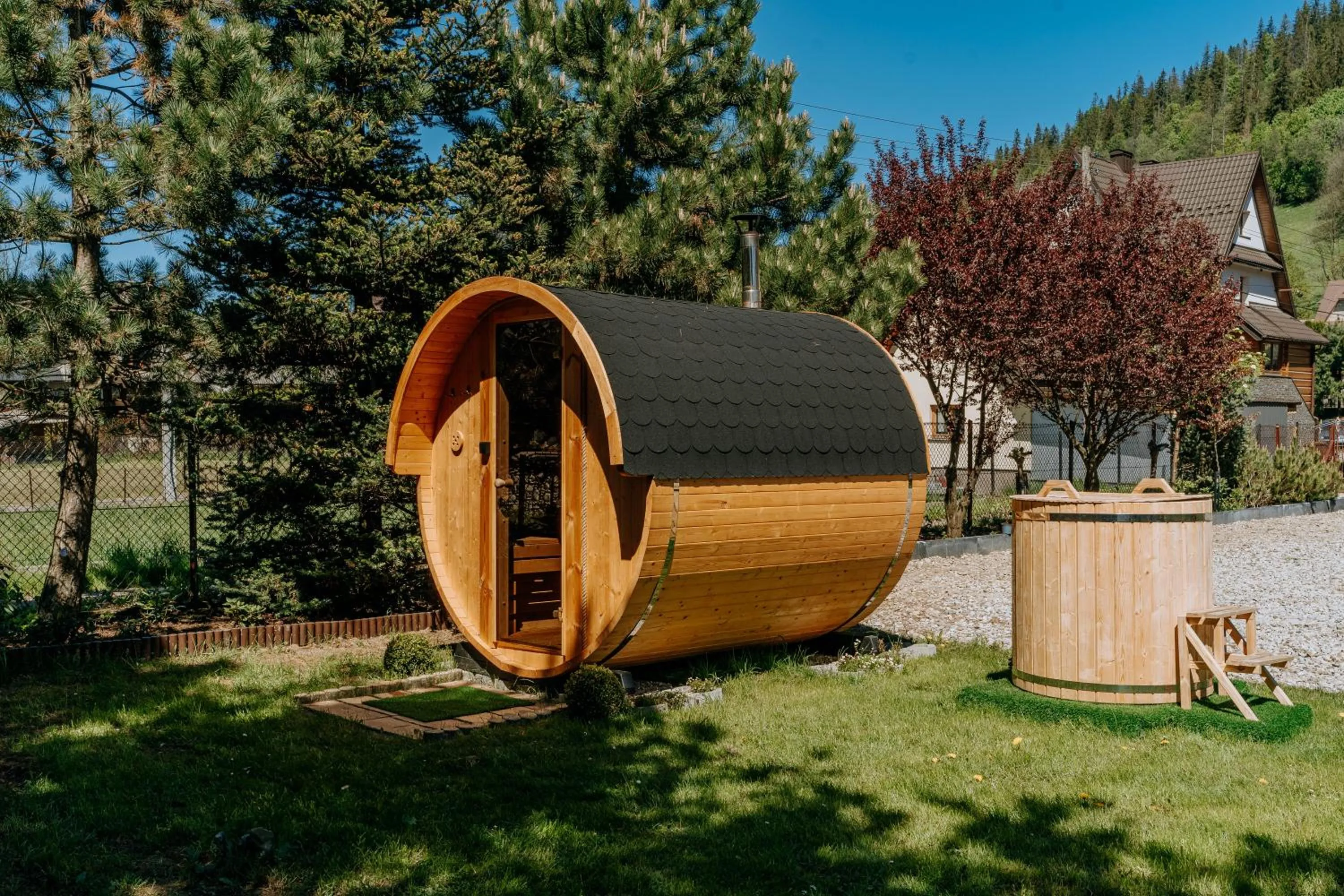 Sauna in Gościna u Maryny Relaks i SPA w Ogrodzie