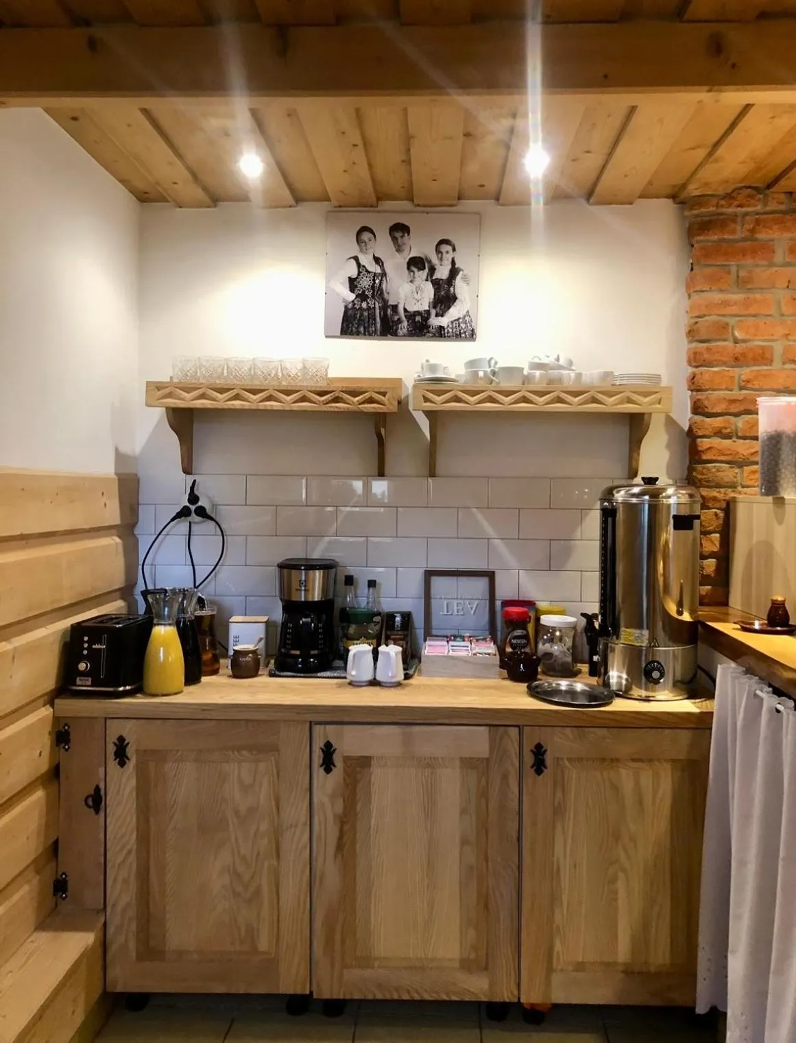 Coffee/tea facilities in Gościna u Maryny Relaks i SPA w Ogrodzie