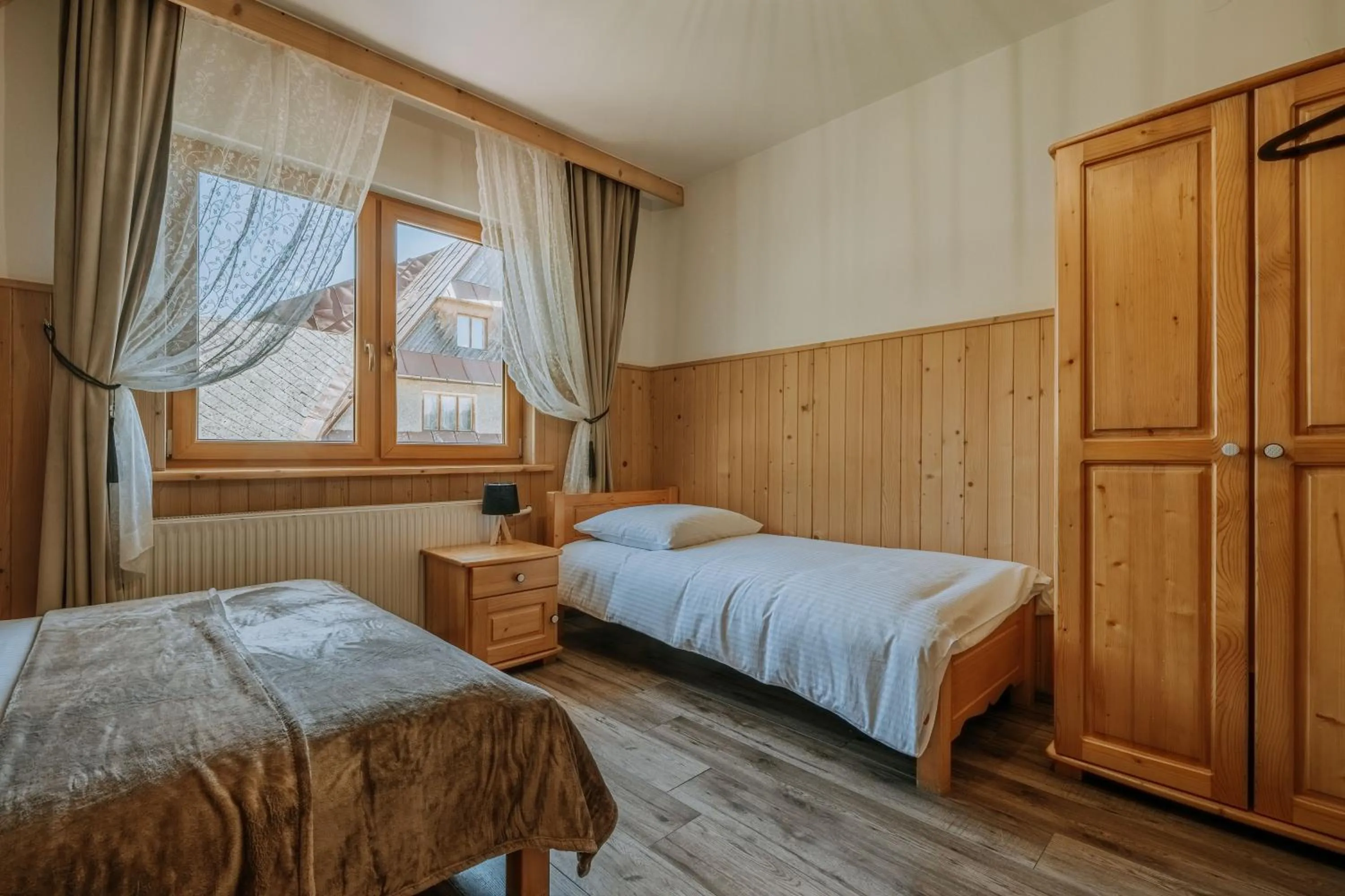 Bed in Gościna u Maryny Relaks i SPA w Ogrodzie