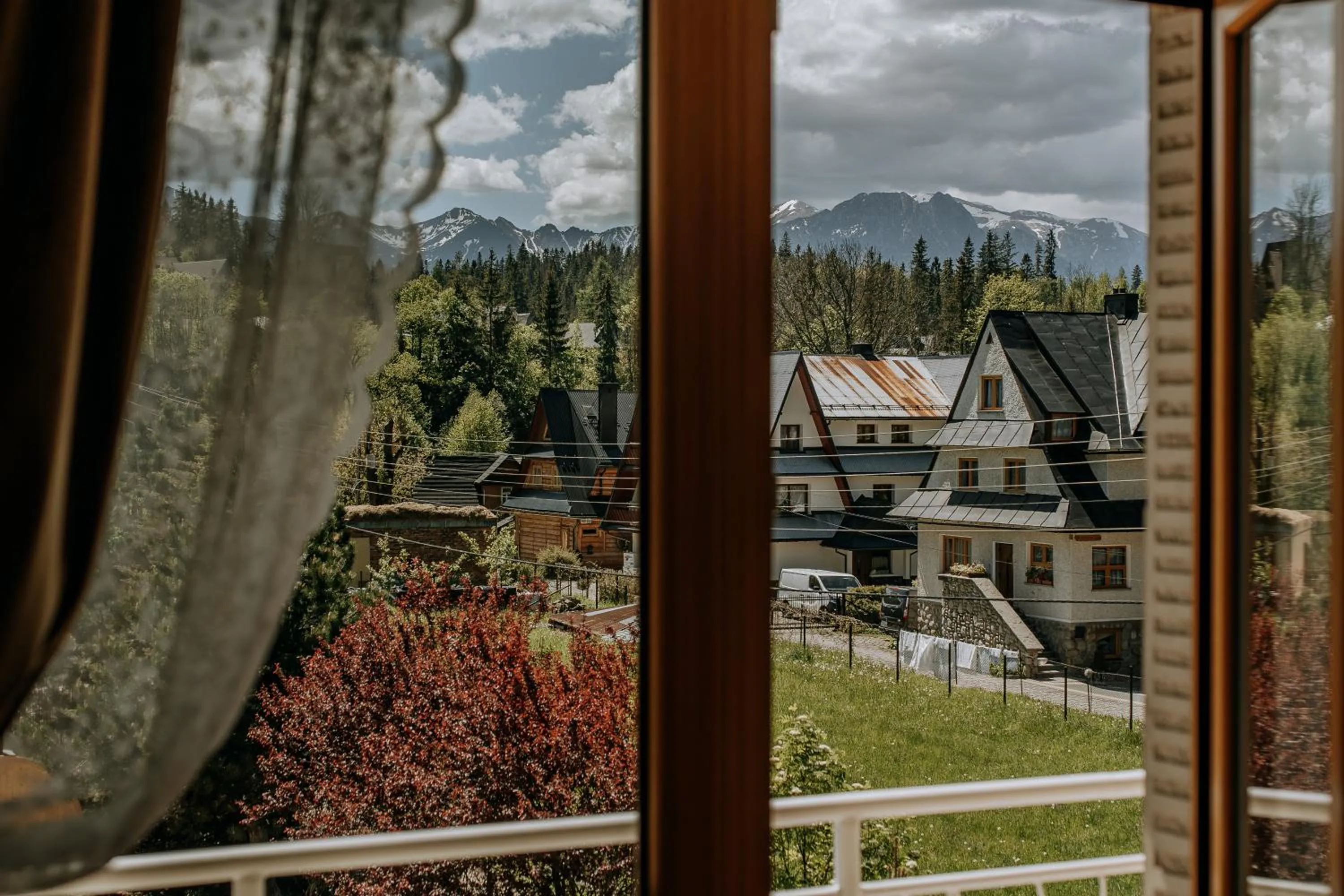 Garden view in Gościna u Maryny Relaks i SPA w Ogrodzie