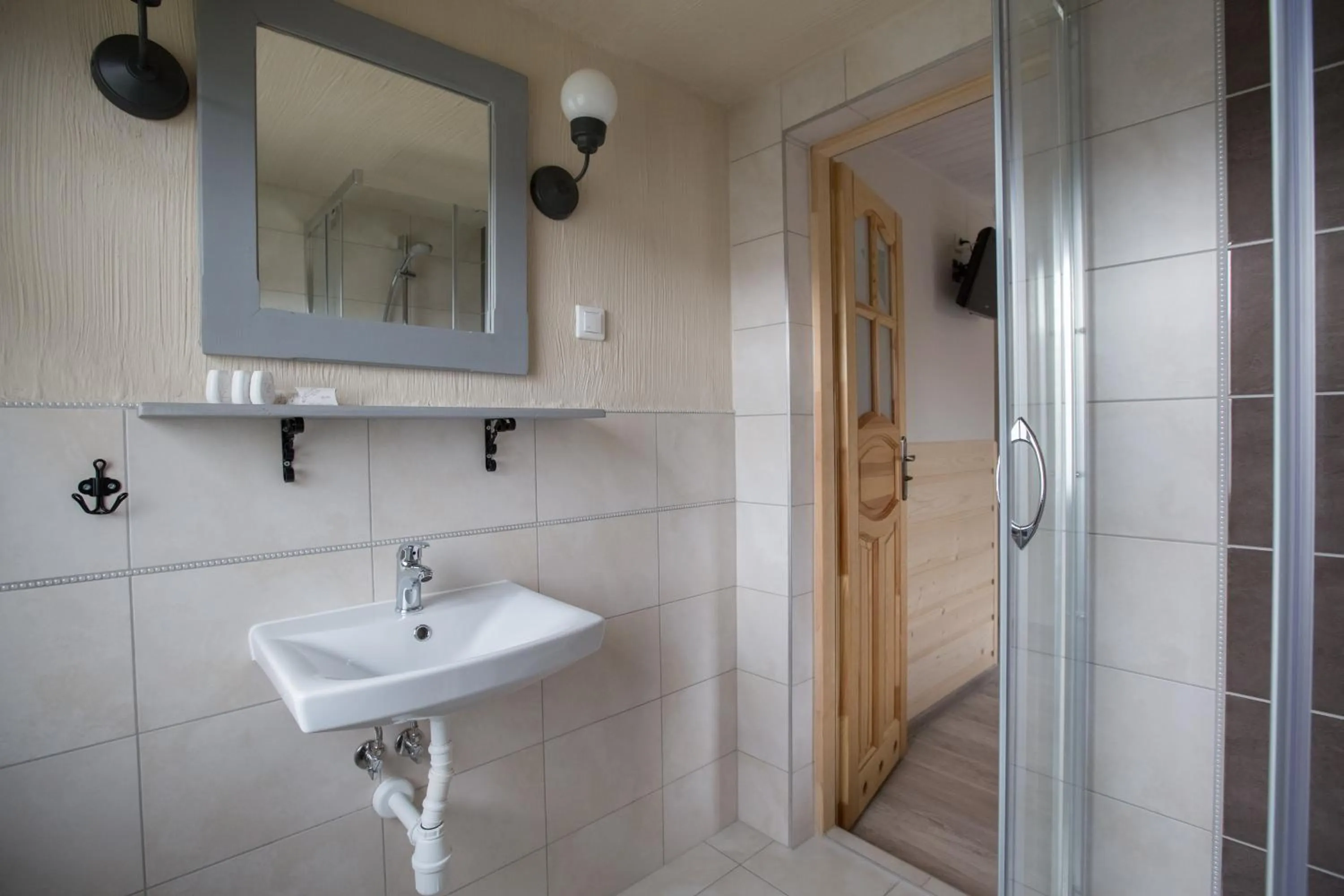 Shower in Gościna u Maryny Relaks i SPA w Ogrodzie