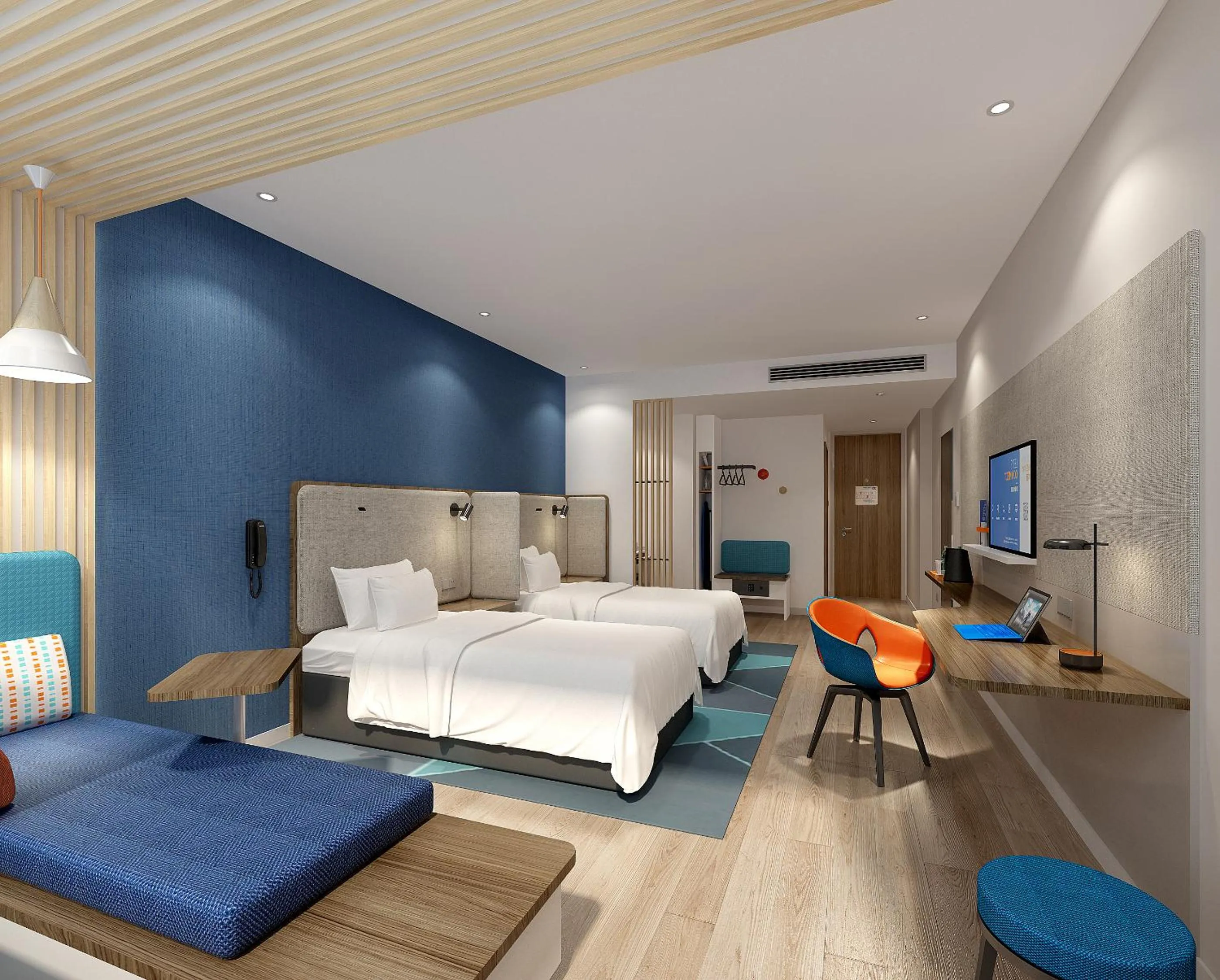 Photo of the whole room in Holiday Inn Express Pinghu by IHG