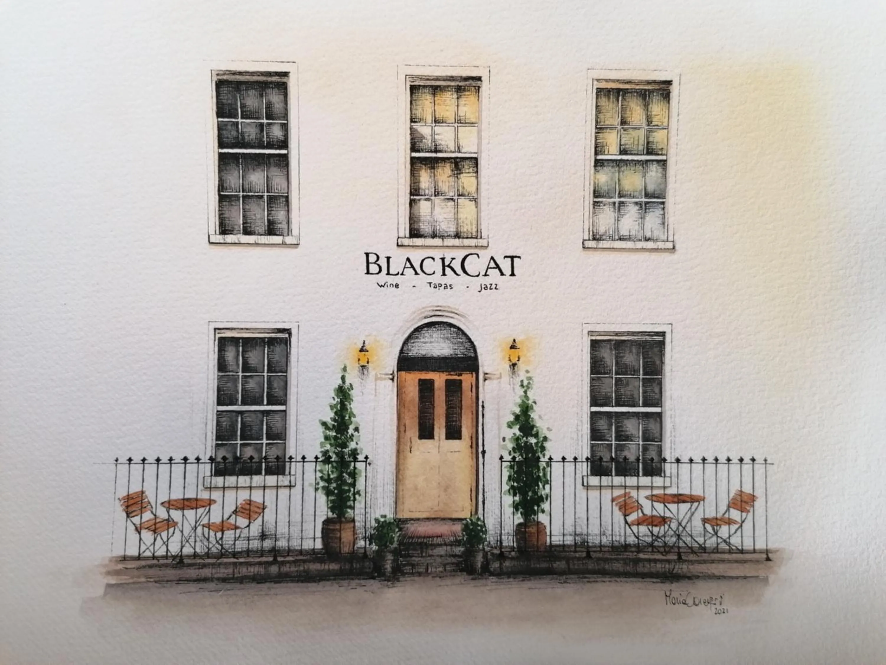 Property building in Black Cat