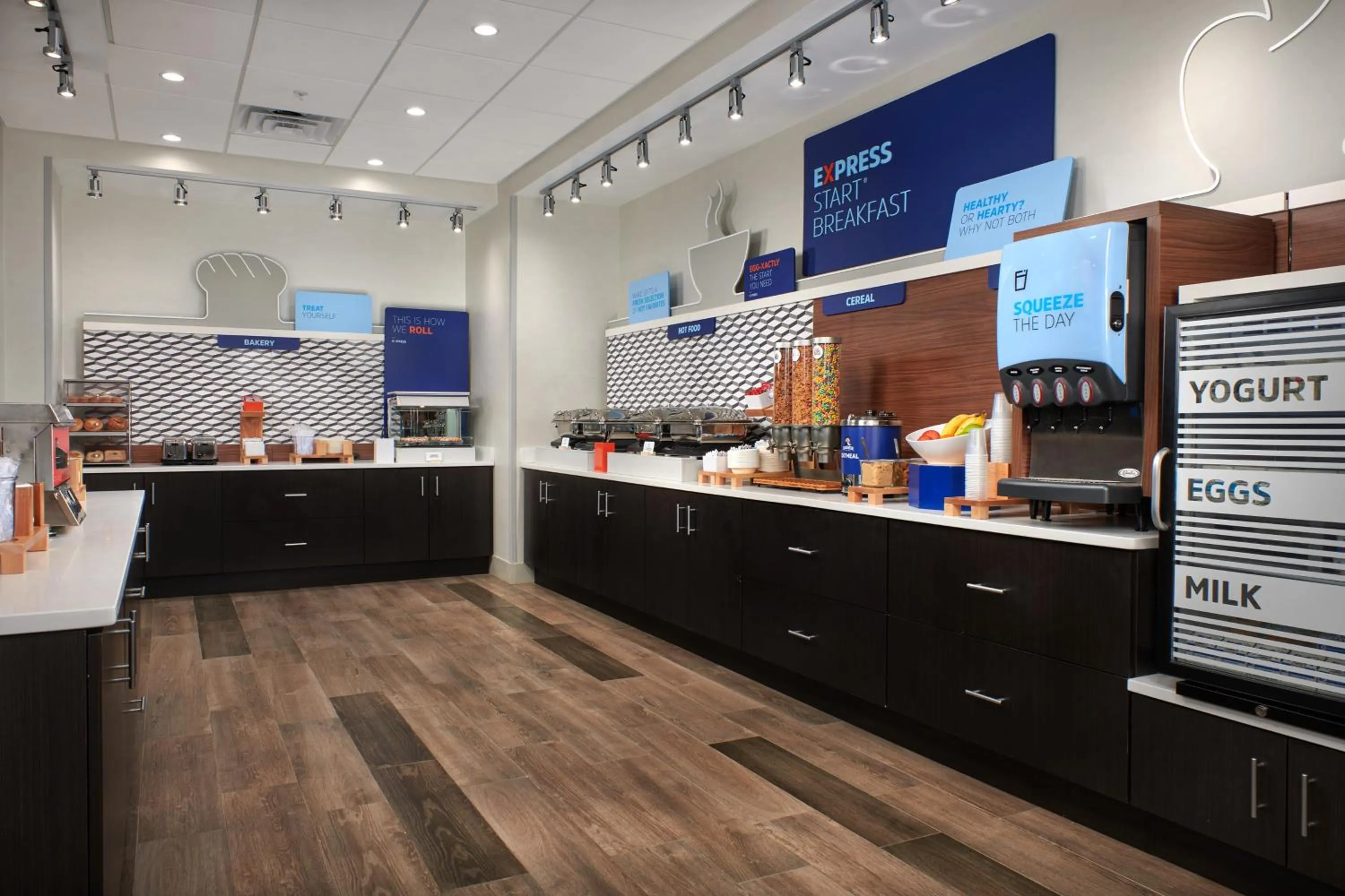 Breakfast in Holiday Inn Express Amherst - Lockport by IHG