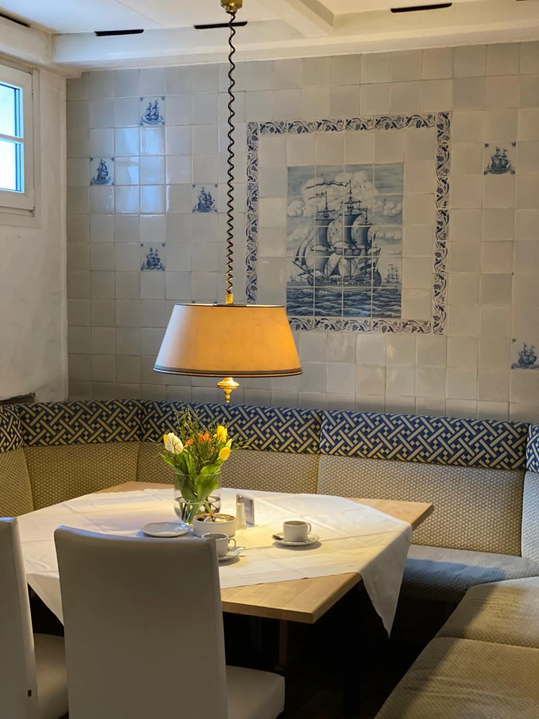 Dining area in Hotel Flensburger Hof