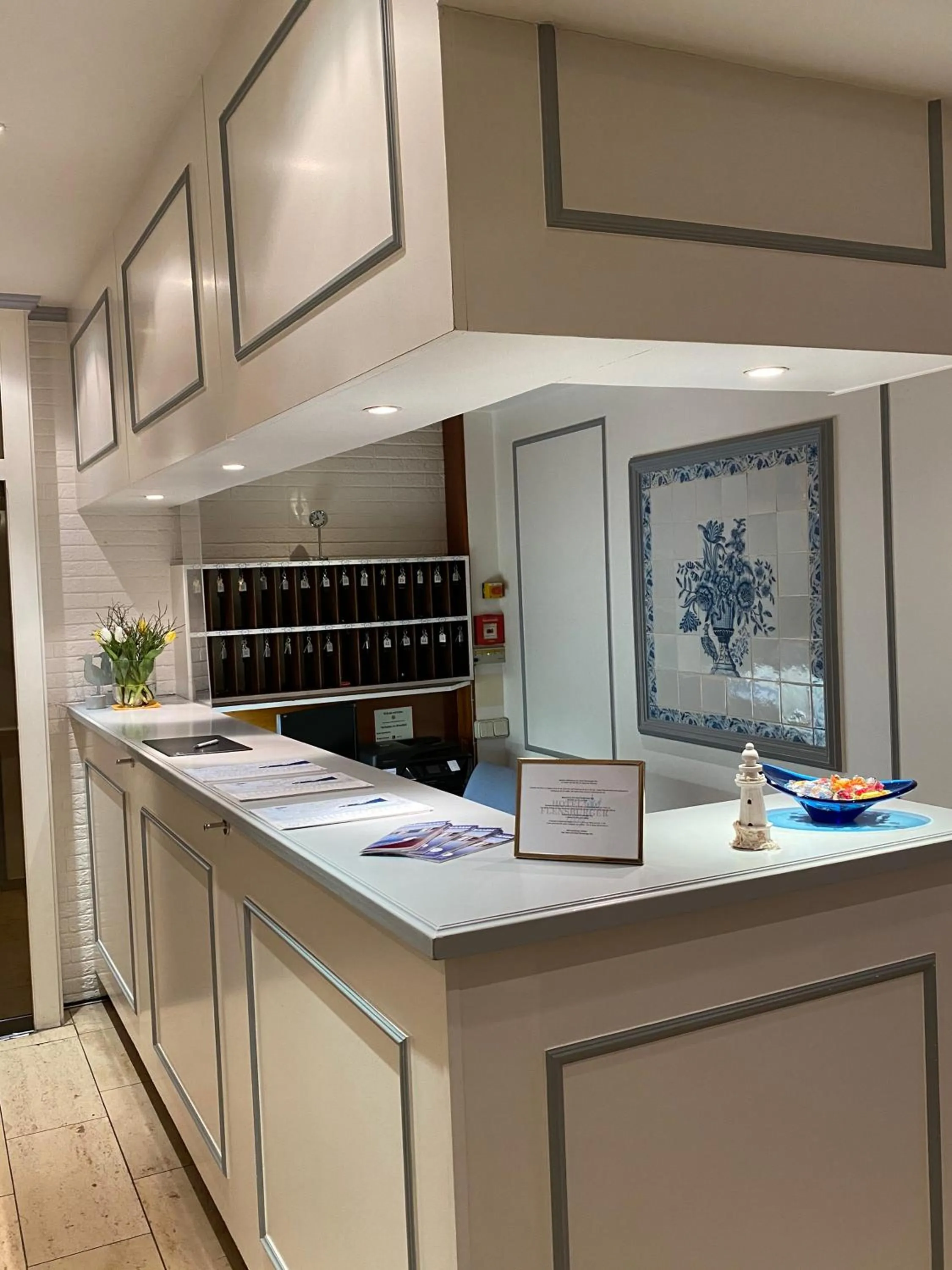 Lobby or reception in Hotel Flensburger Hof