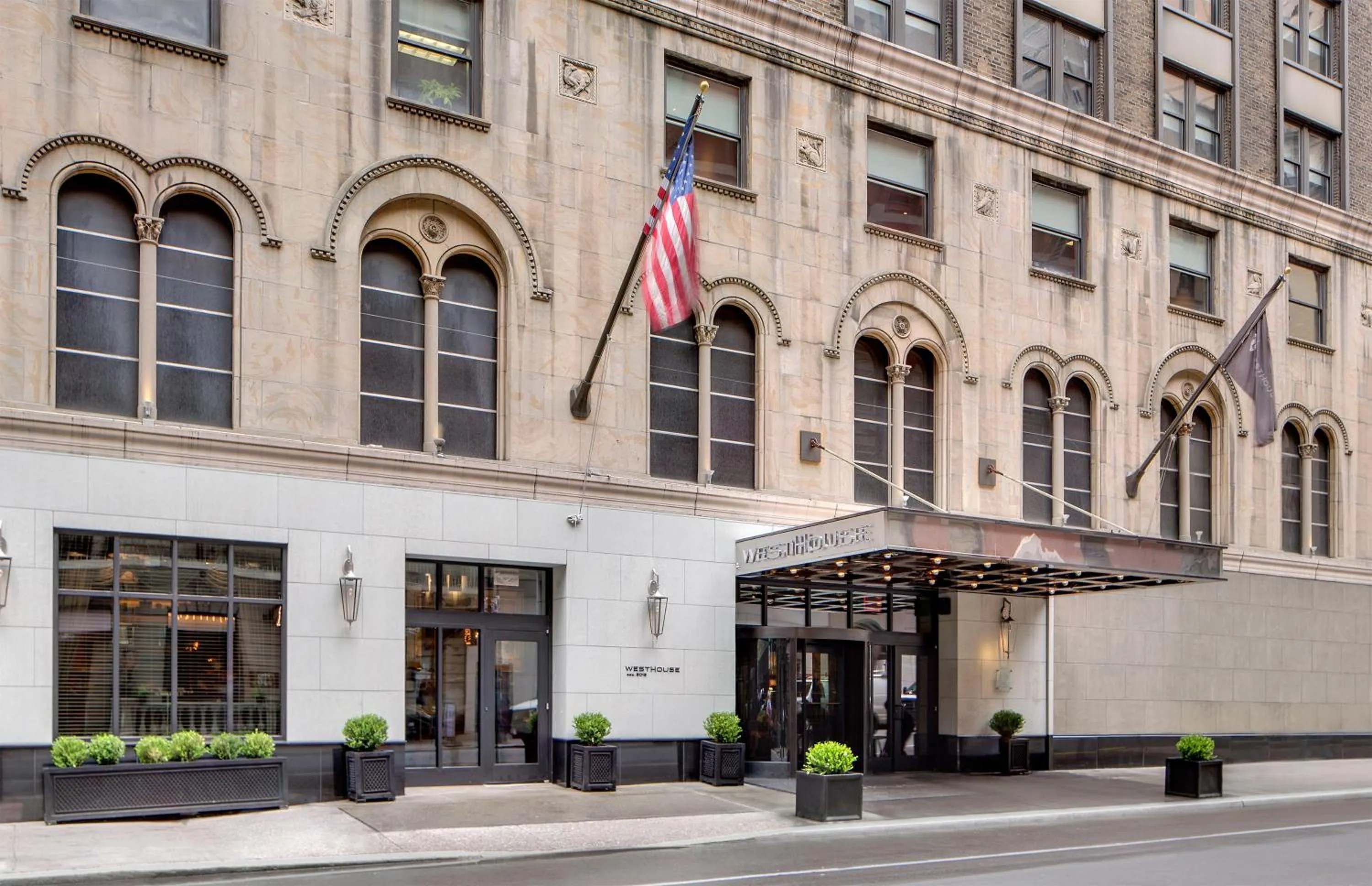 Facade/entrance in WestHouse Hotel New York