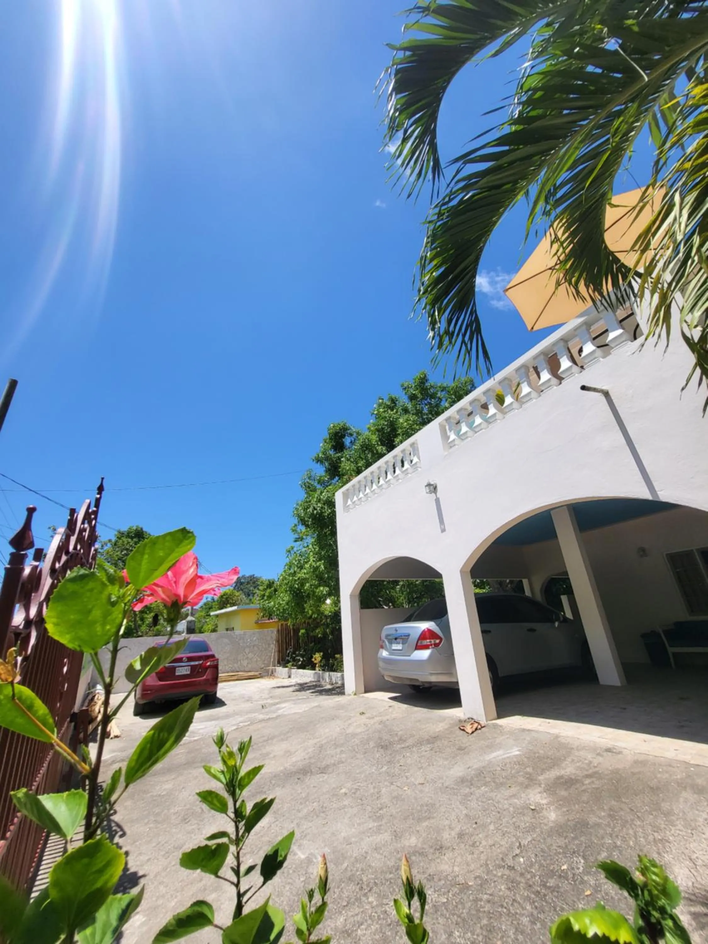 Parking in Green's Palace Jamaica