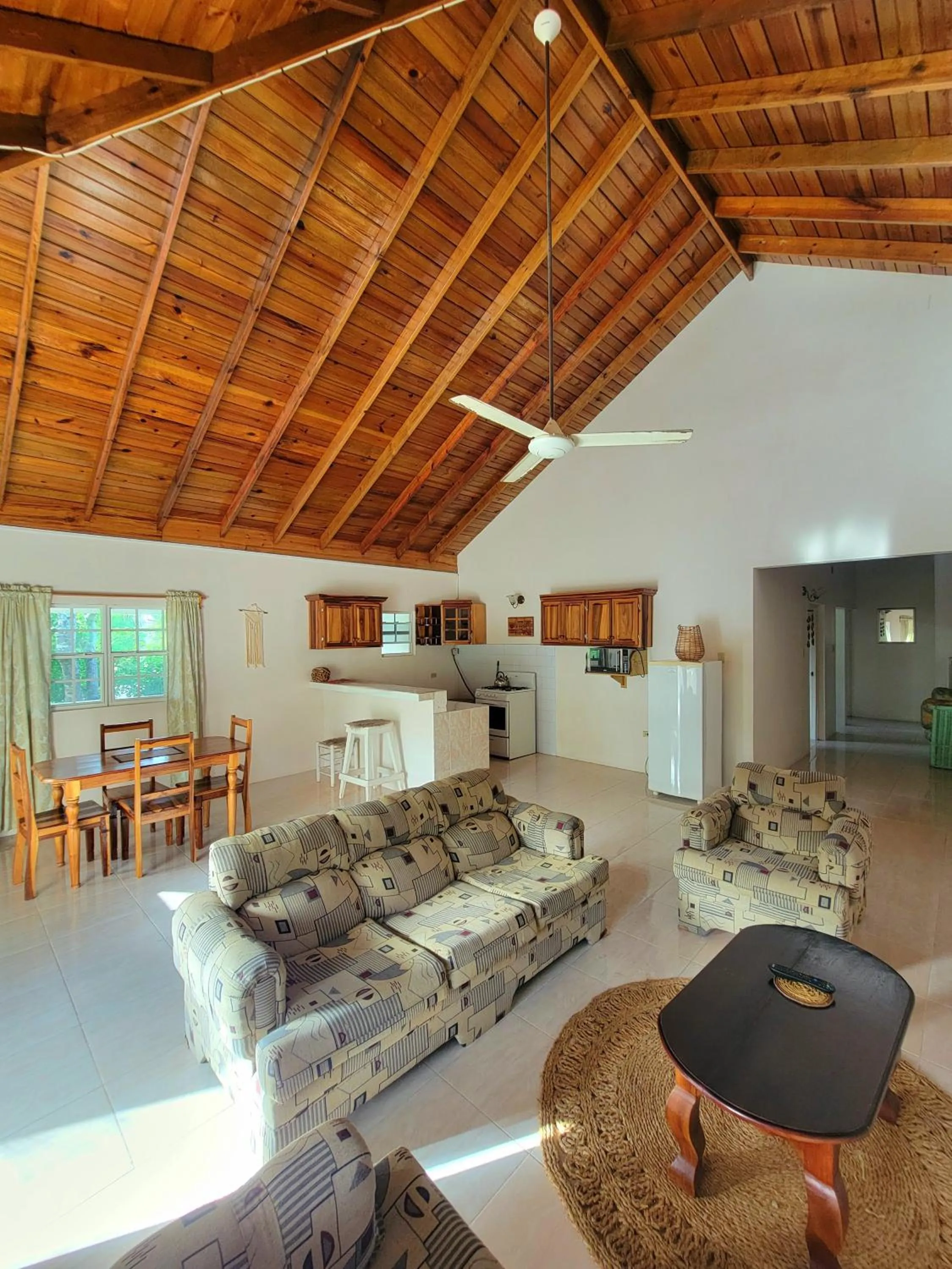 Living room in Green's Palace Jamaica