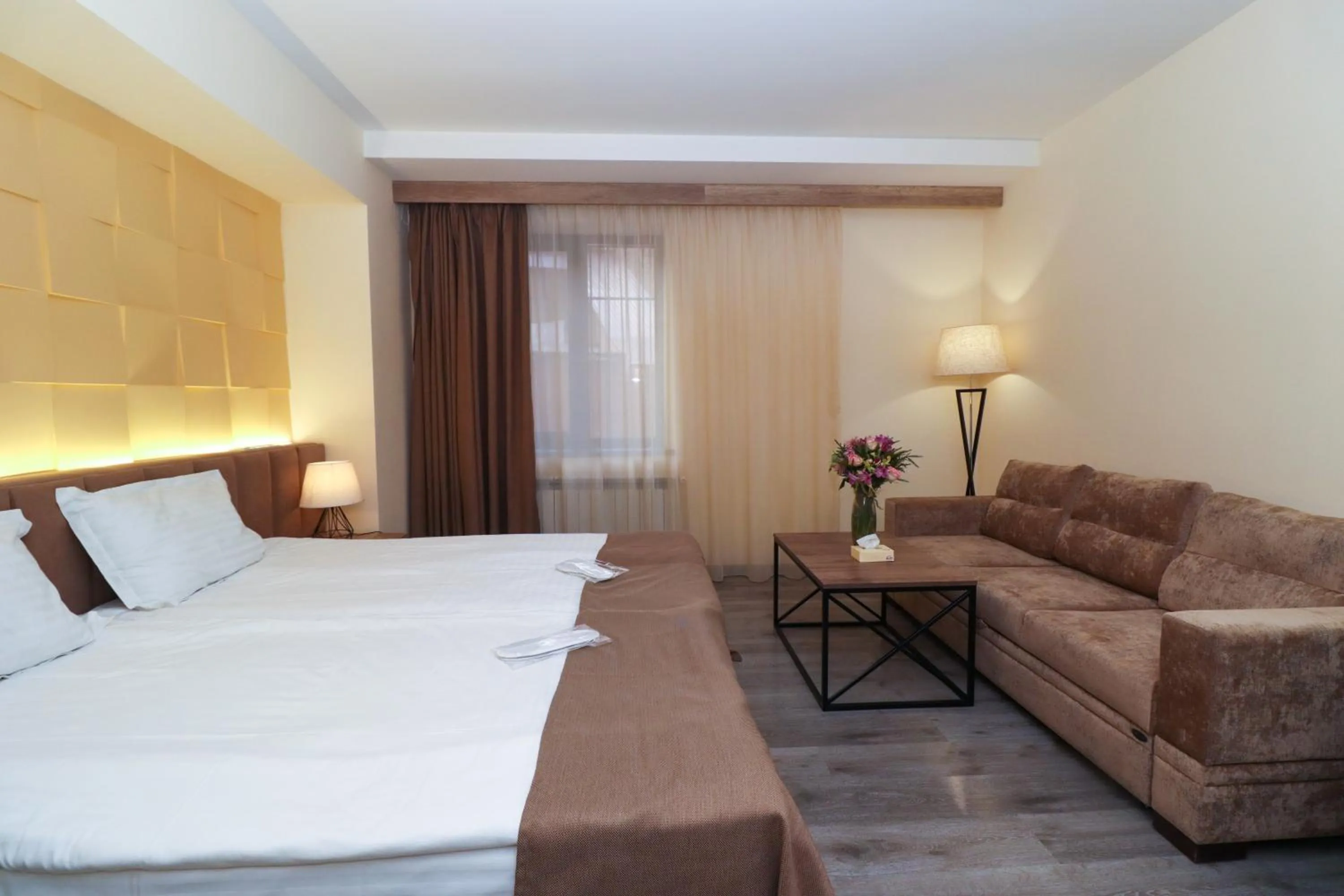 Bed in MANDARIN Hotel