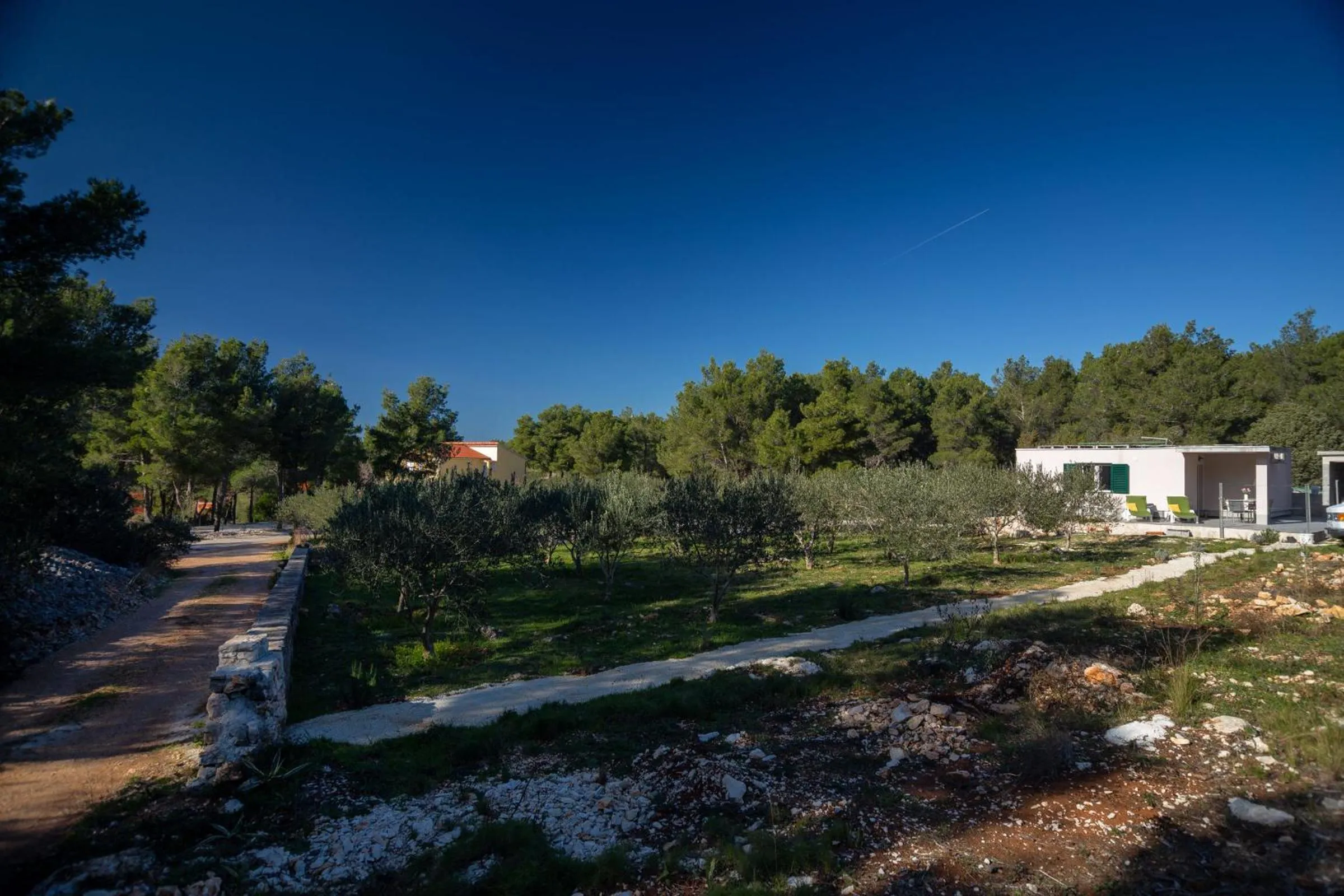 Patio in Olive Eden Holiday Home