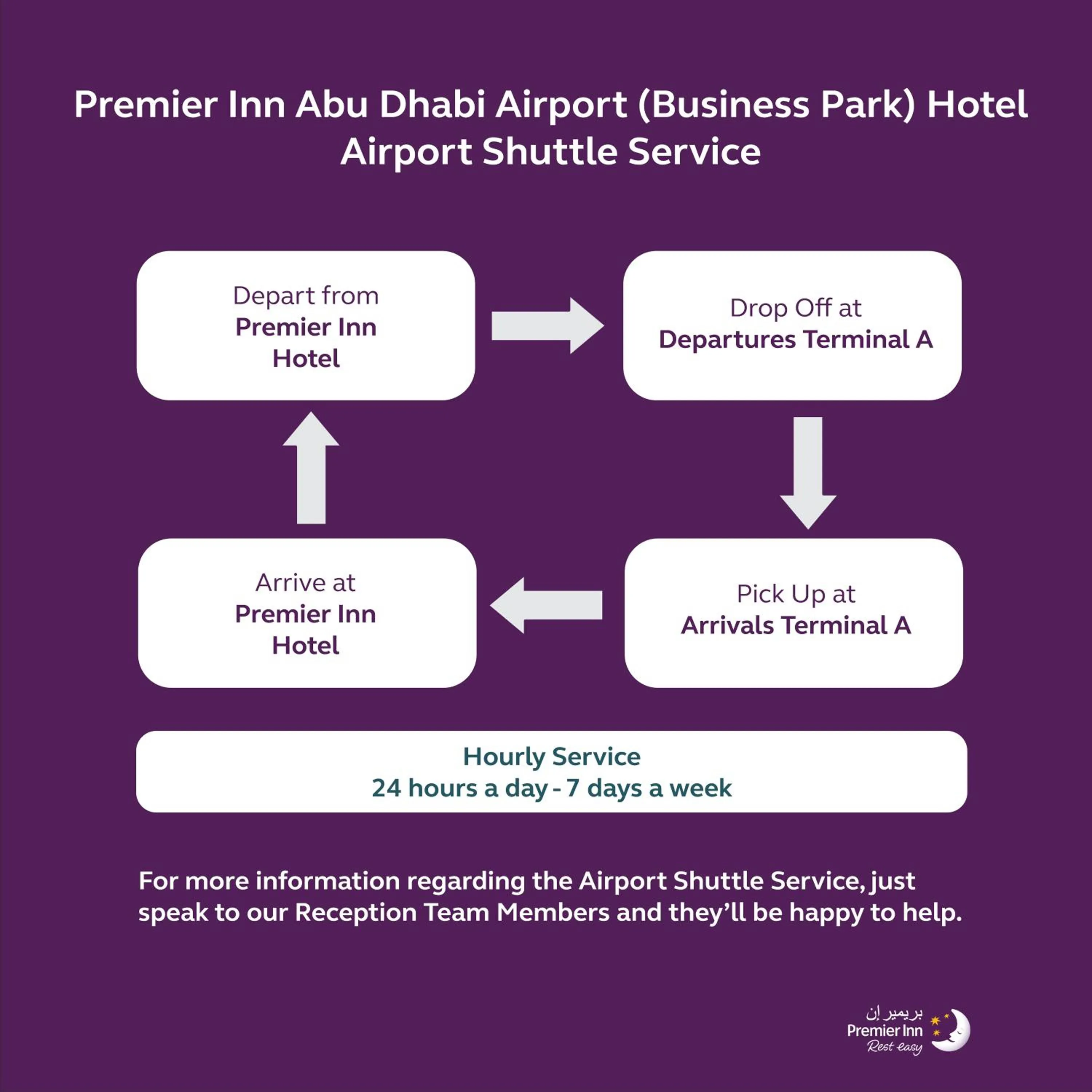 shuttle in Premier Inn Abu Dhabi Airport Business Park