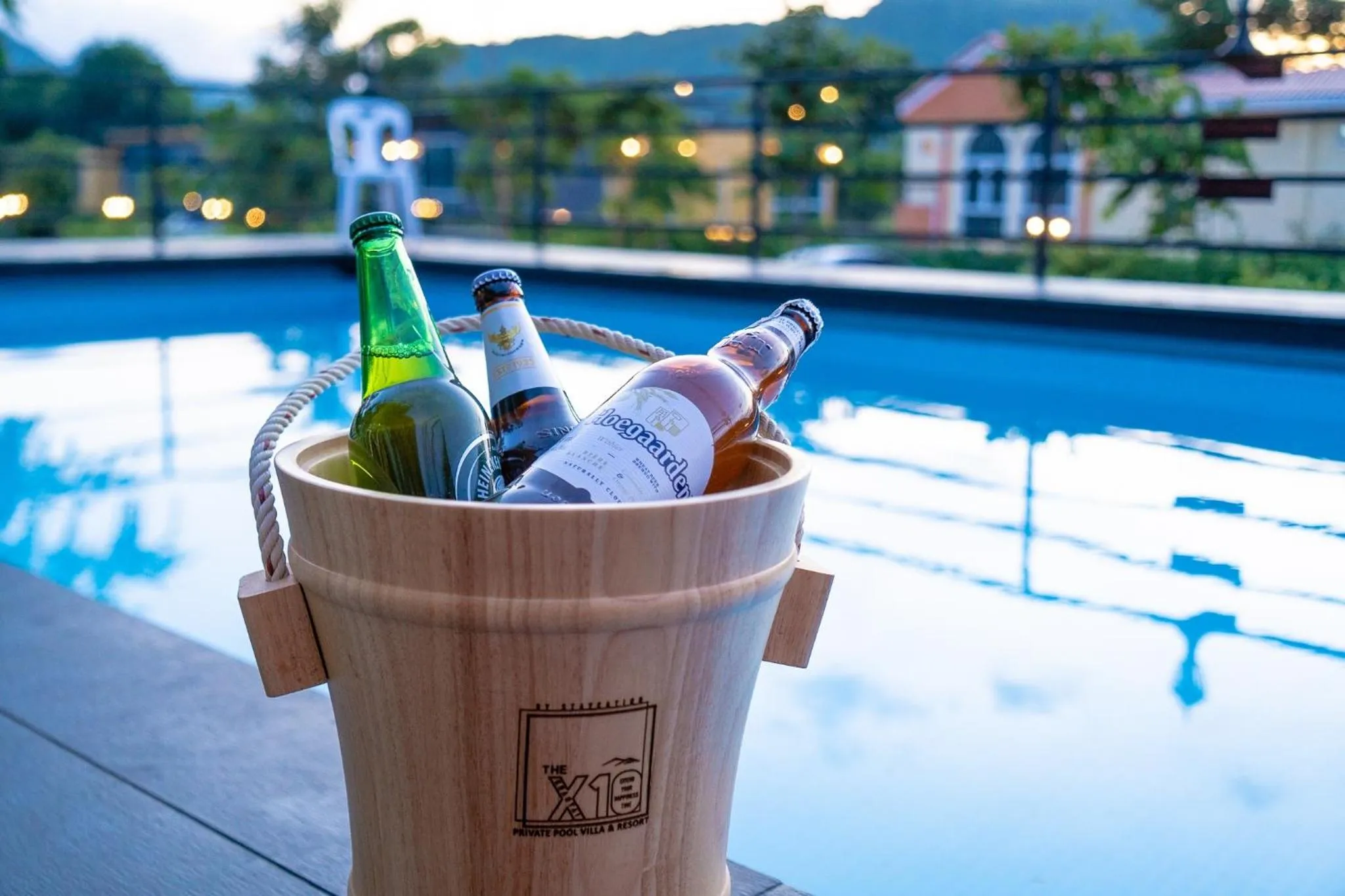 Swimming pool in The X10 private pool villa khaoyai SHA Certified เขาใหญ่