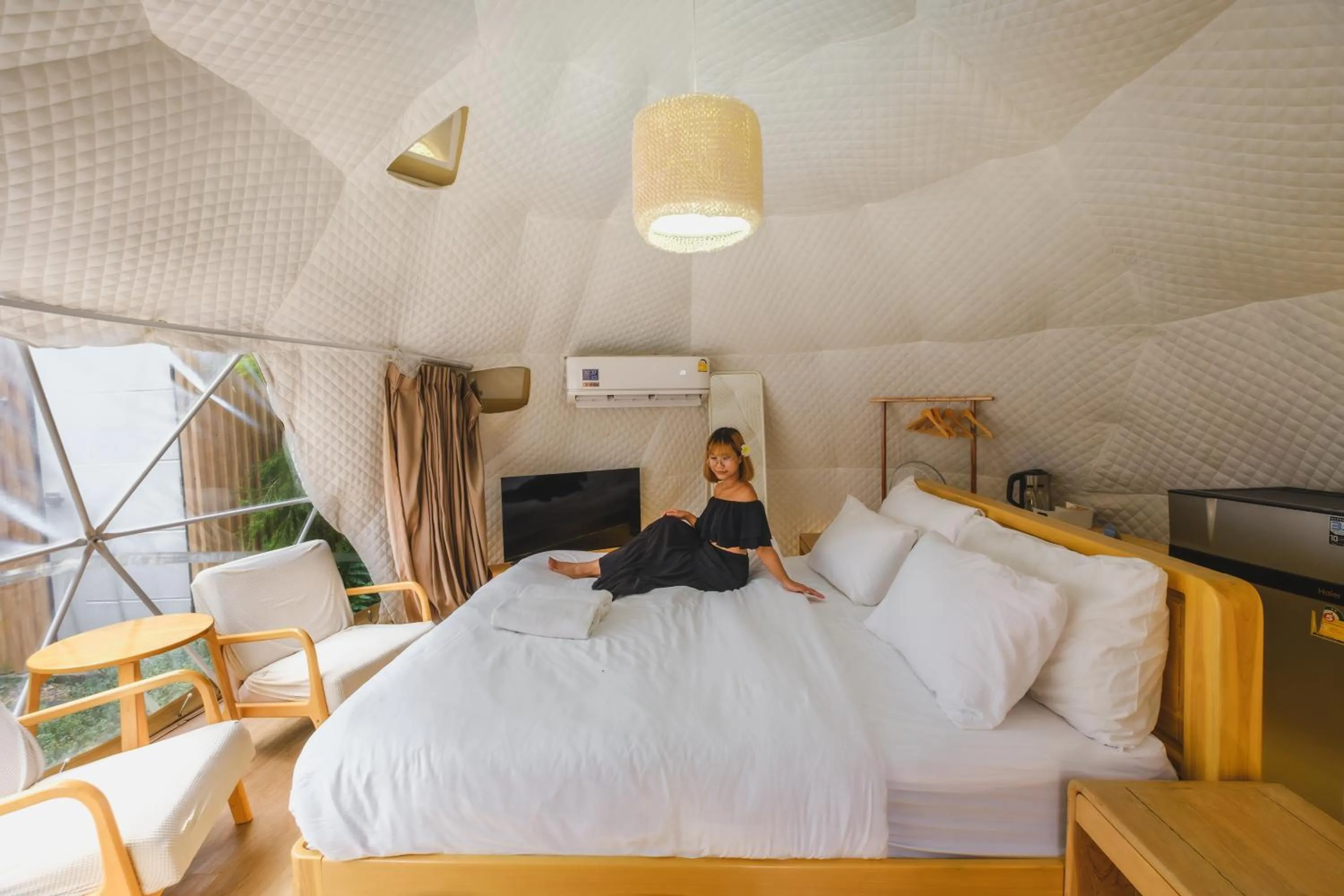 Bedroom, Bed in The X10 private pool villa khaoyai SHA Certified เขาใหญ่