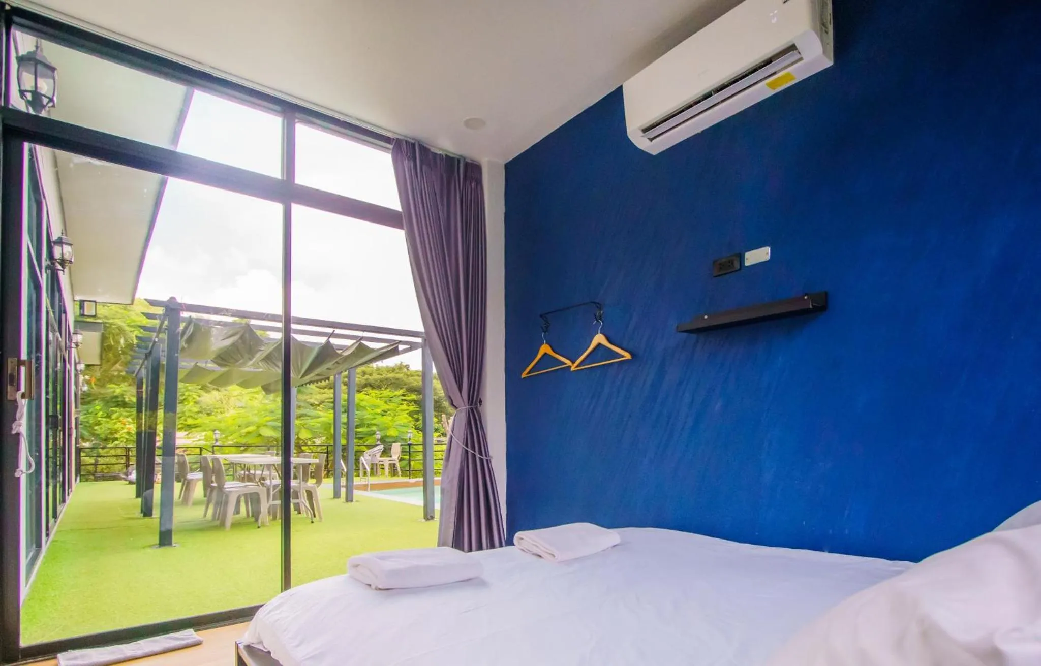 Bed in The X10 private pool villa khaoyai SHA Certified เขาใหญ่