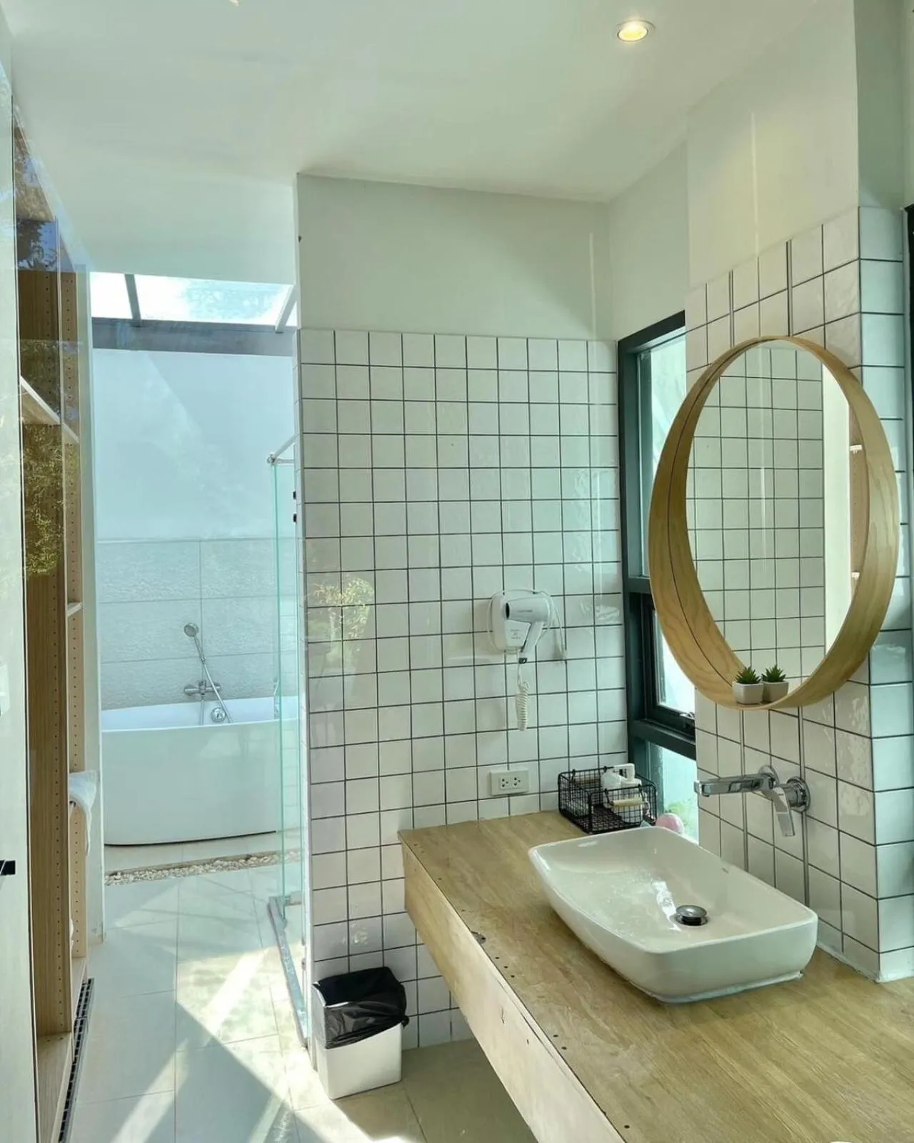 Shower in The X10 private pool villa khaoyai SHA Certified เขาใหญ่