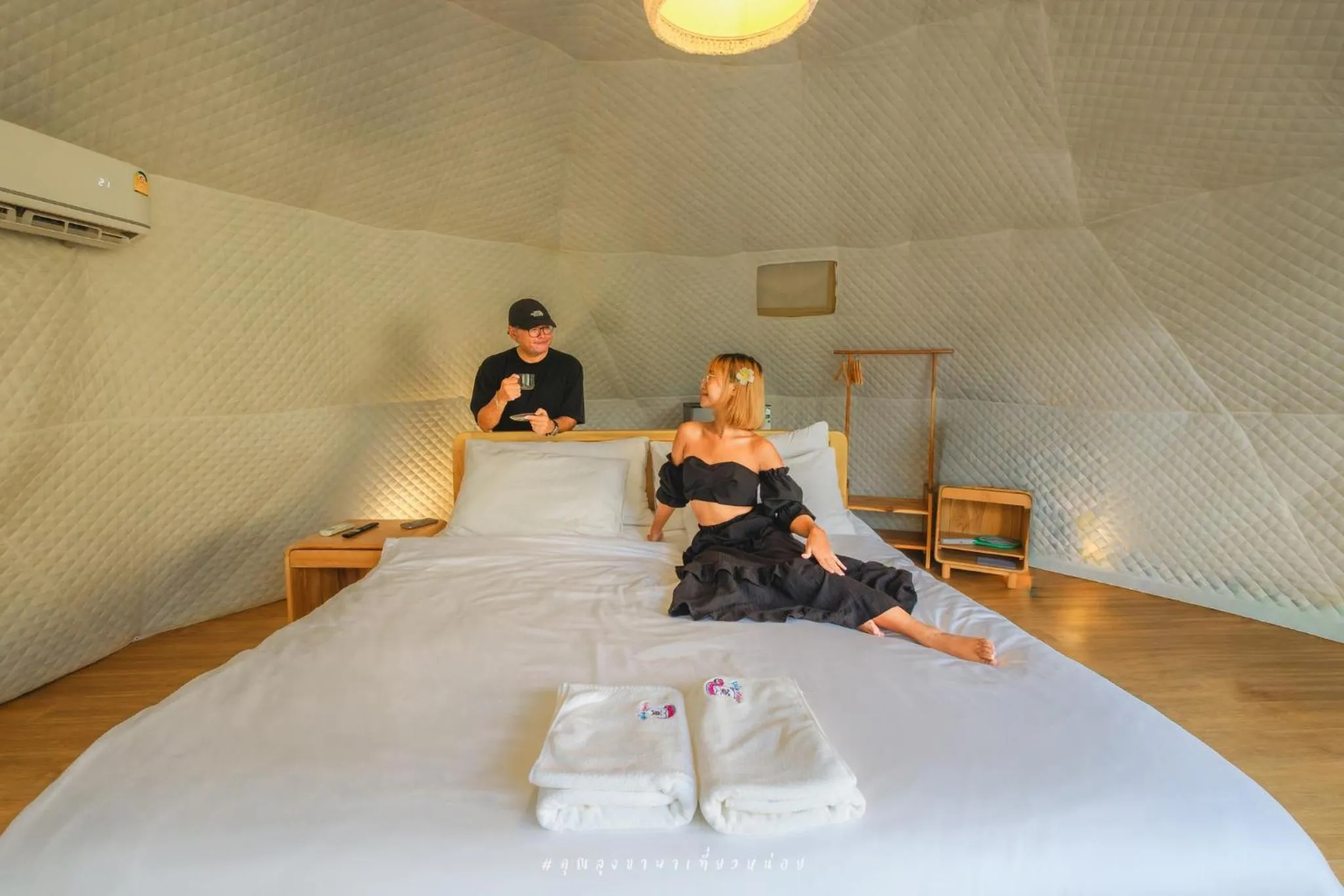 Photo of the whole room, Bed in The X10 private pool villa khaoyai SHA Certified เขาใหญ่