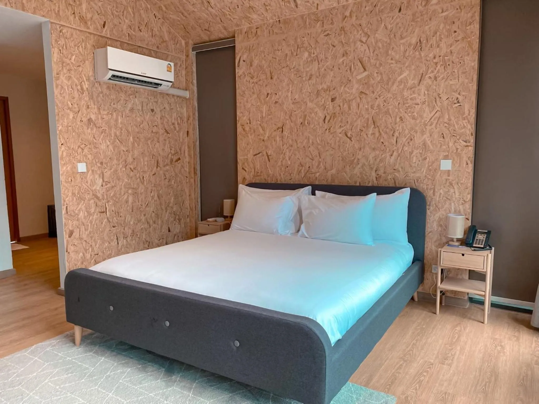 Bed in The X10 private pool villa khaoyai SHA Certified เขาใหญ่