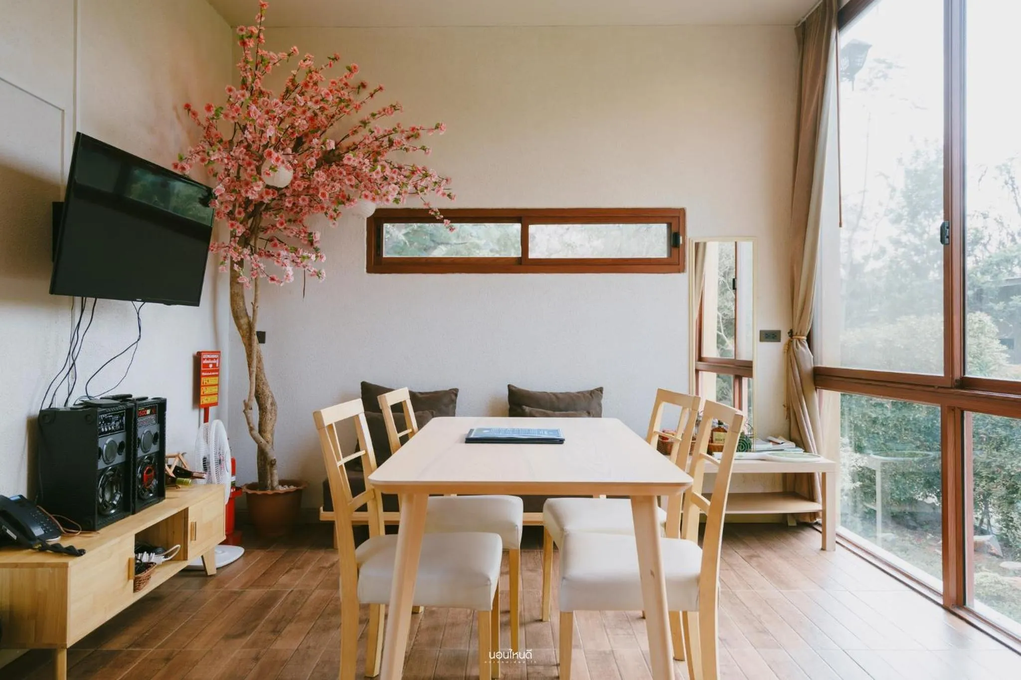 Communal lounge/ TV room in The X10 private pool villa khaoyai SHA Certified เขาใหญ่