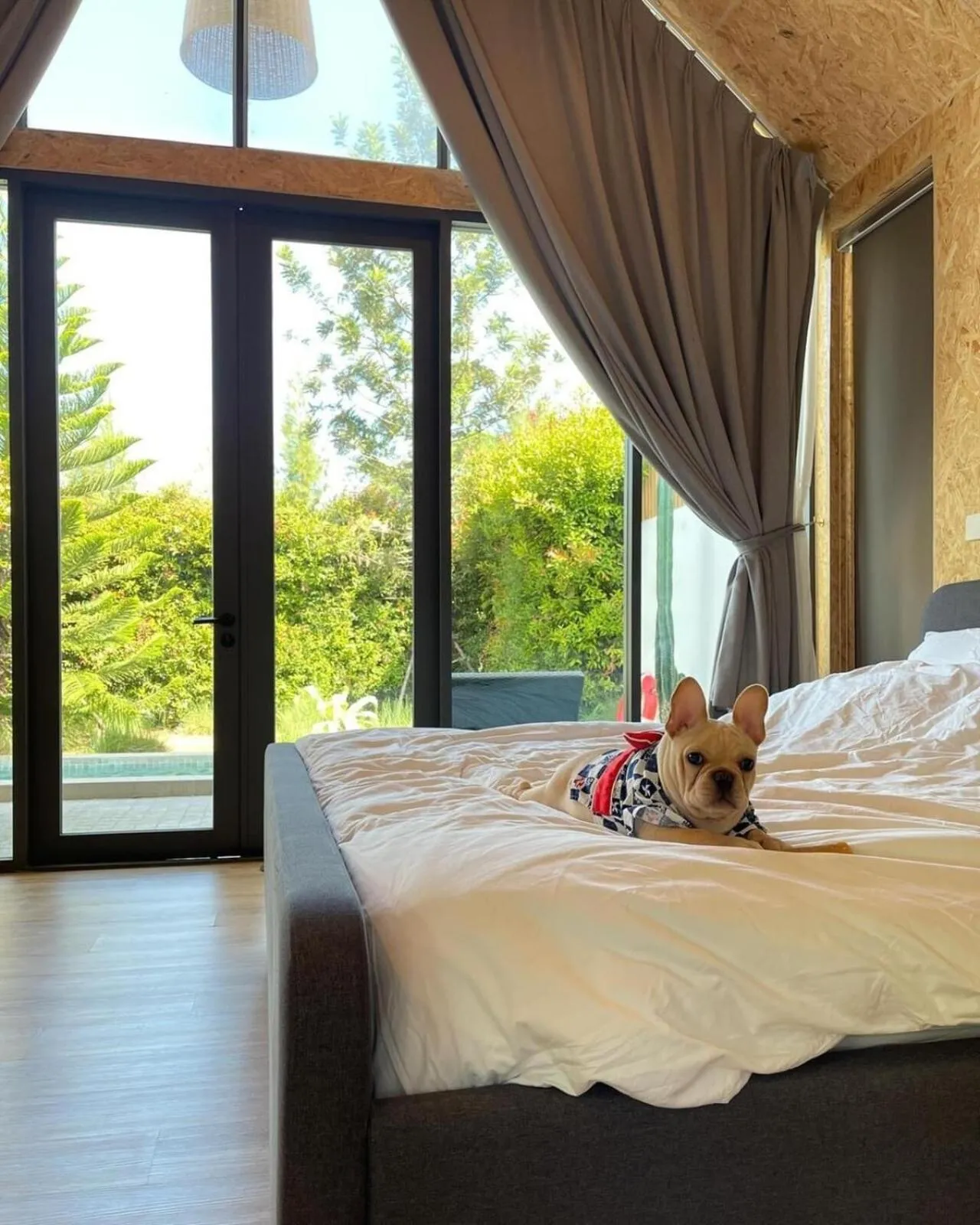 Bed in The X10 private pool villa khaoyai SHA Certified เขาใหญ่