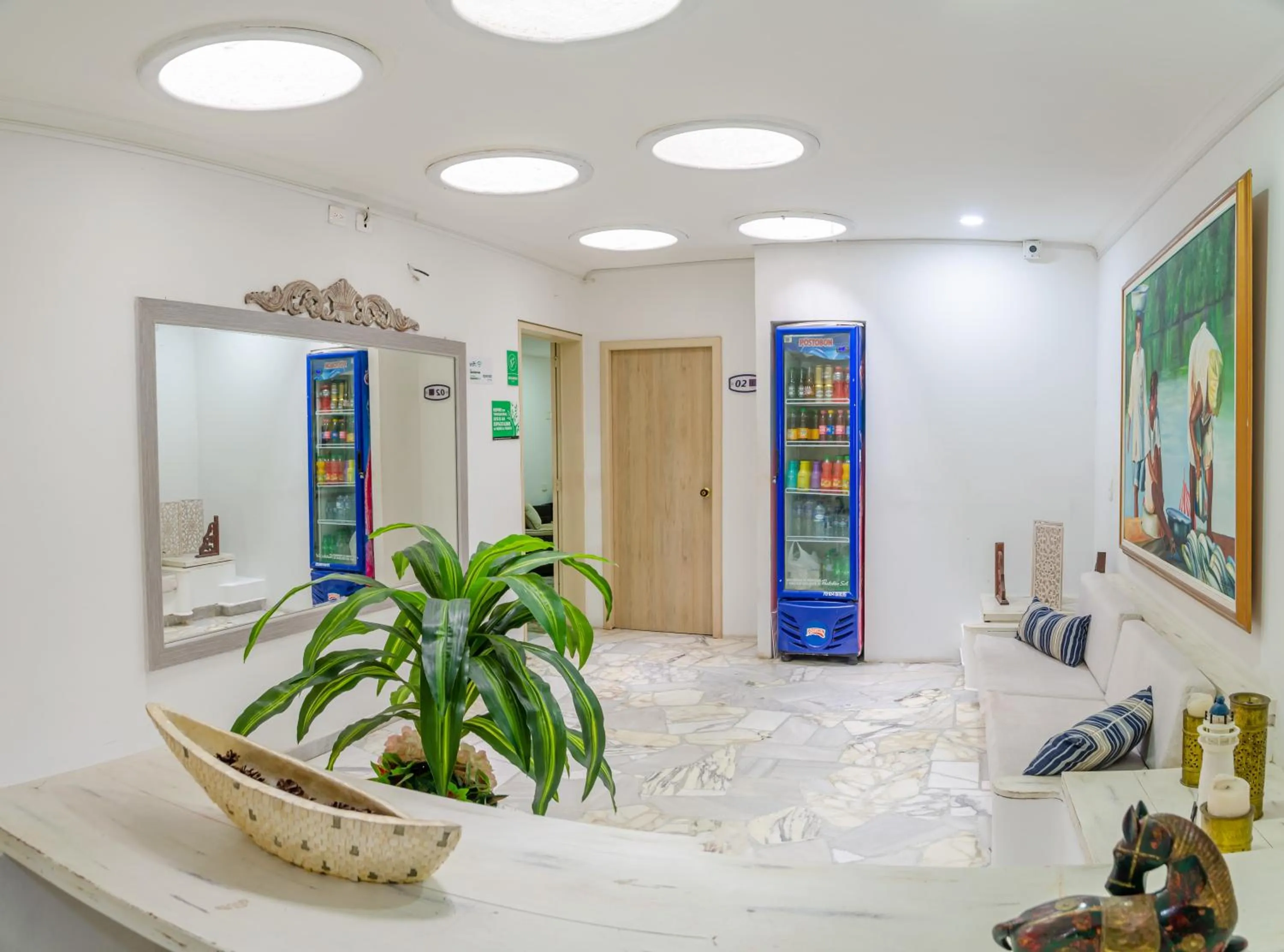 Living room in Casa Franco Hotel