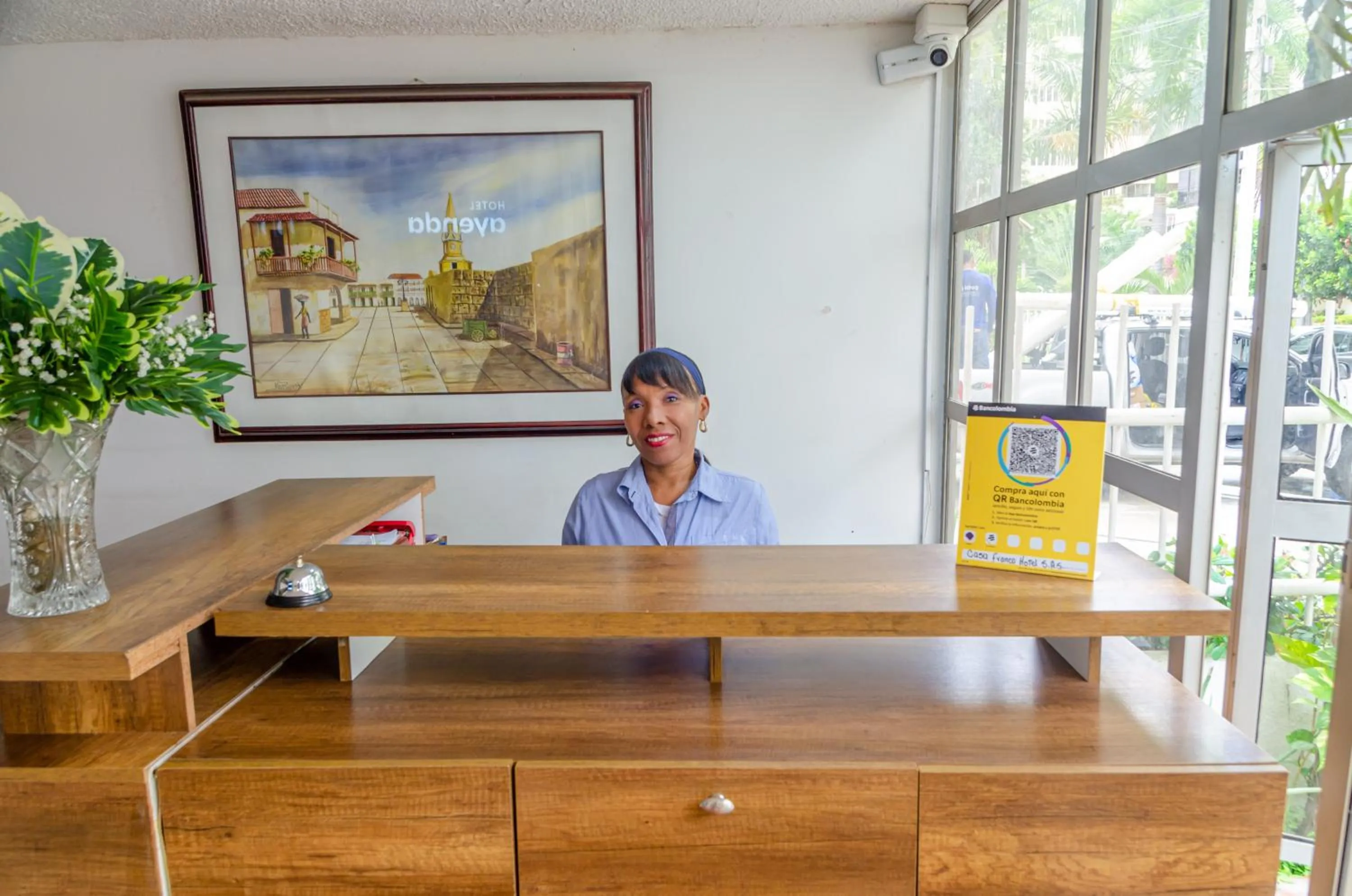 Lobby or reception in Casa Franco Hotel