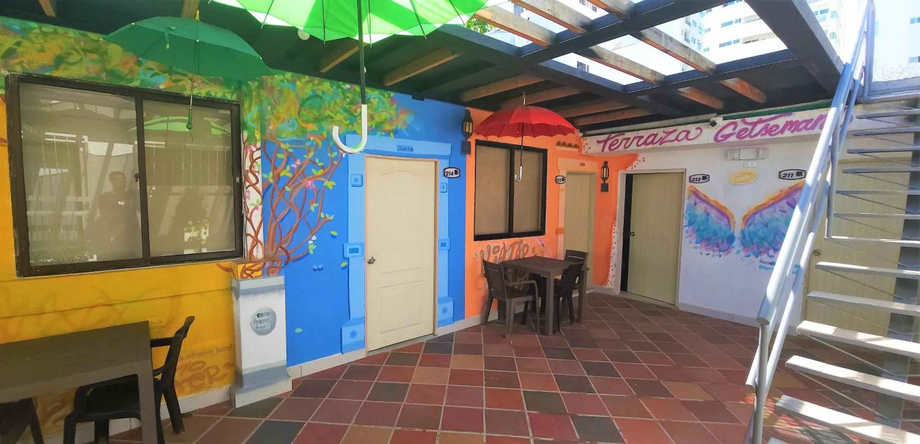 Balcony/Terrace in Casa Franco Hotel