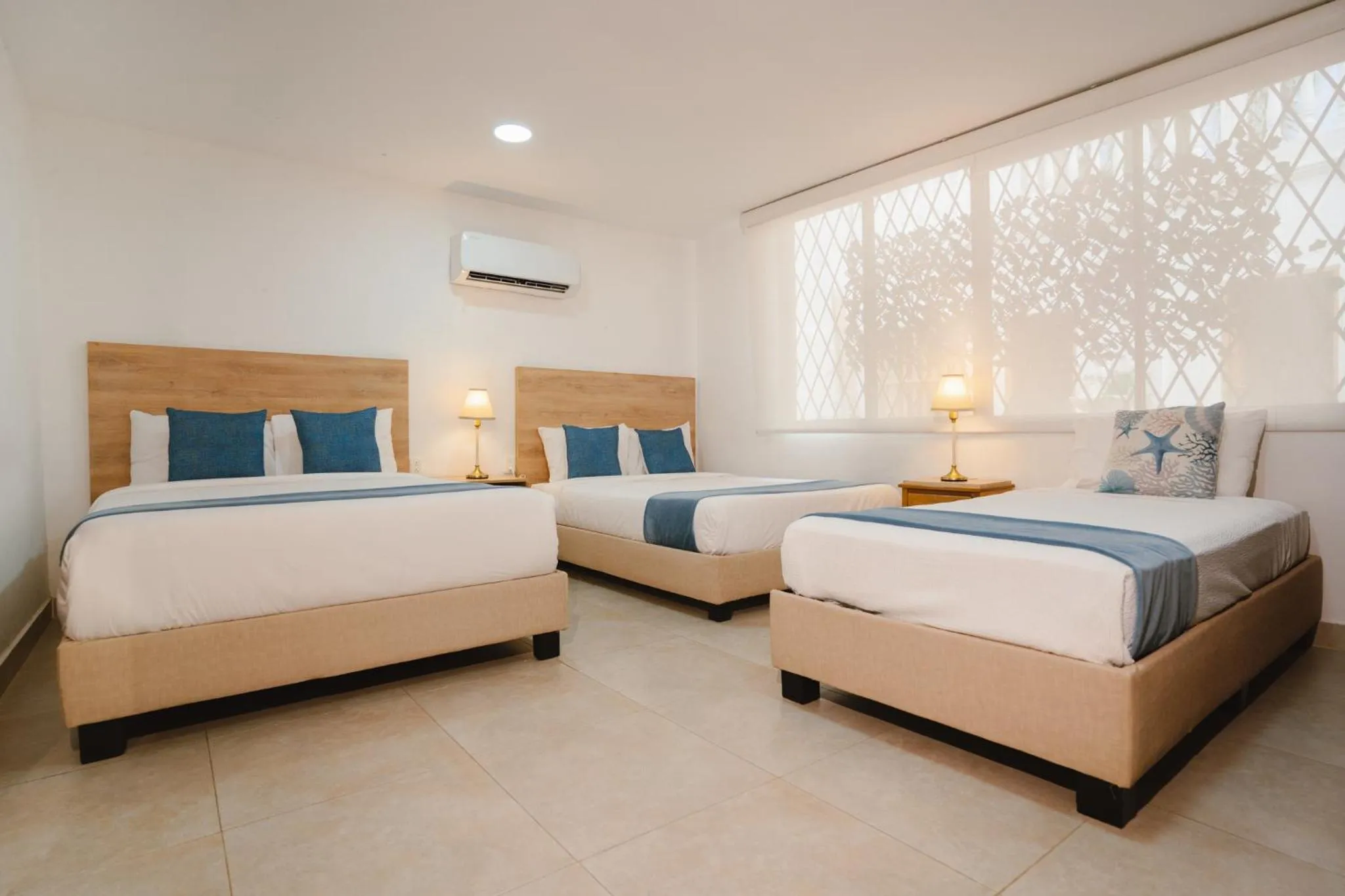 Bed in Casa Franco Hotel