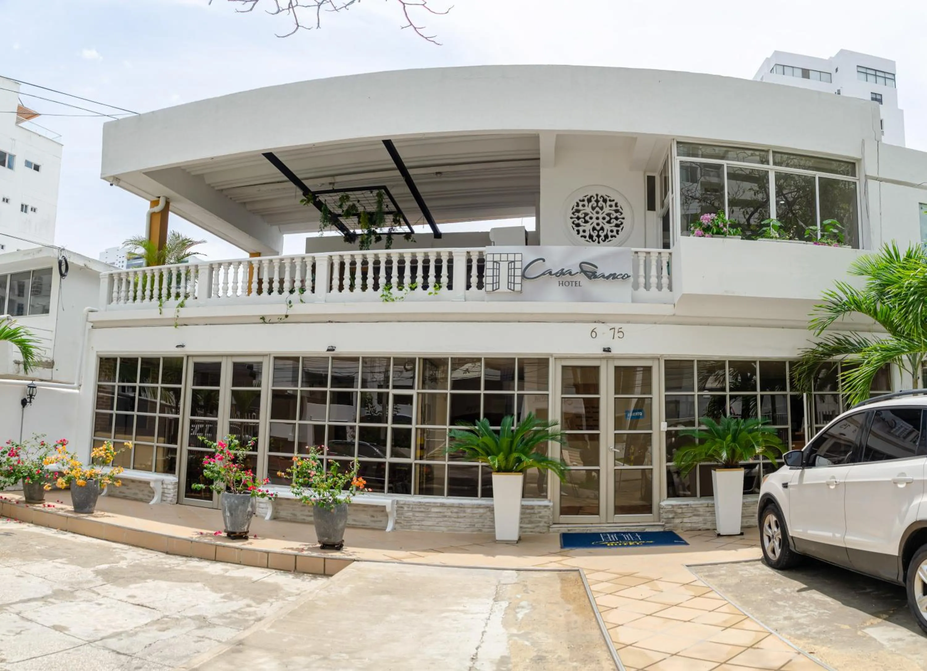 Property building in Casa Franco Hotel