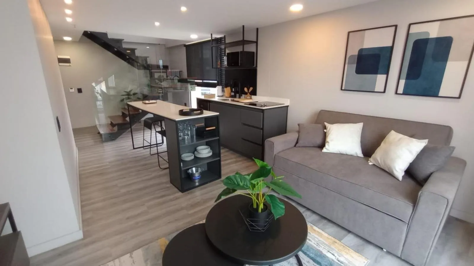 Living room in Lettera Hotel