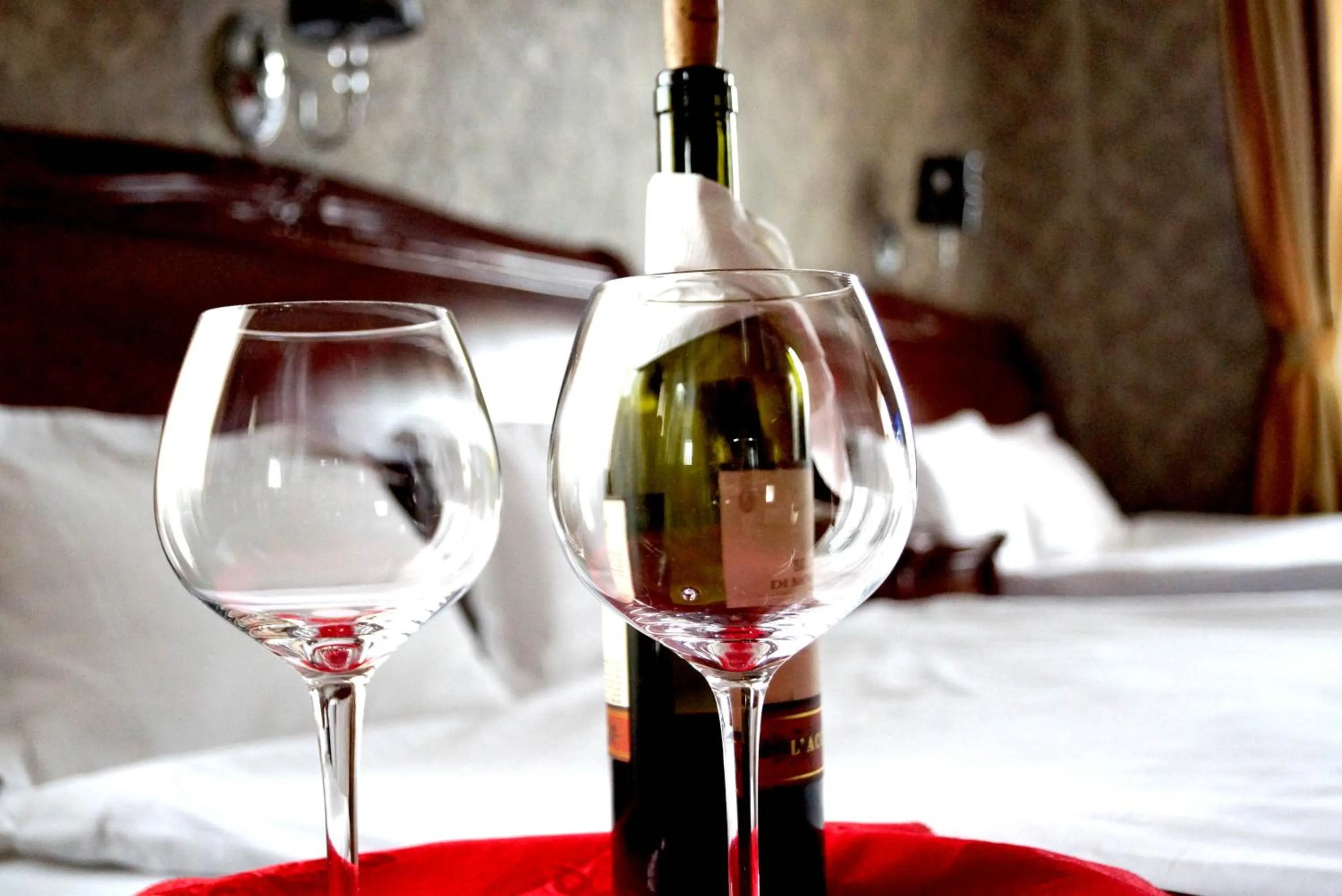 Drinks, Bed in UB City Hotel