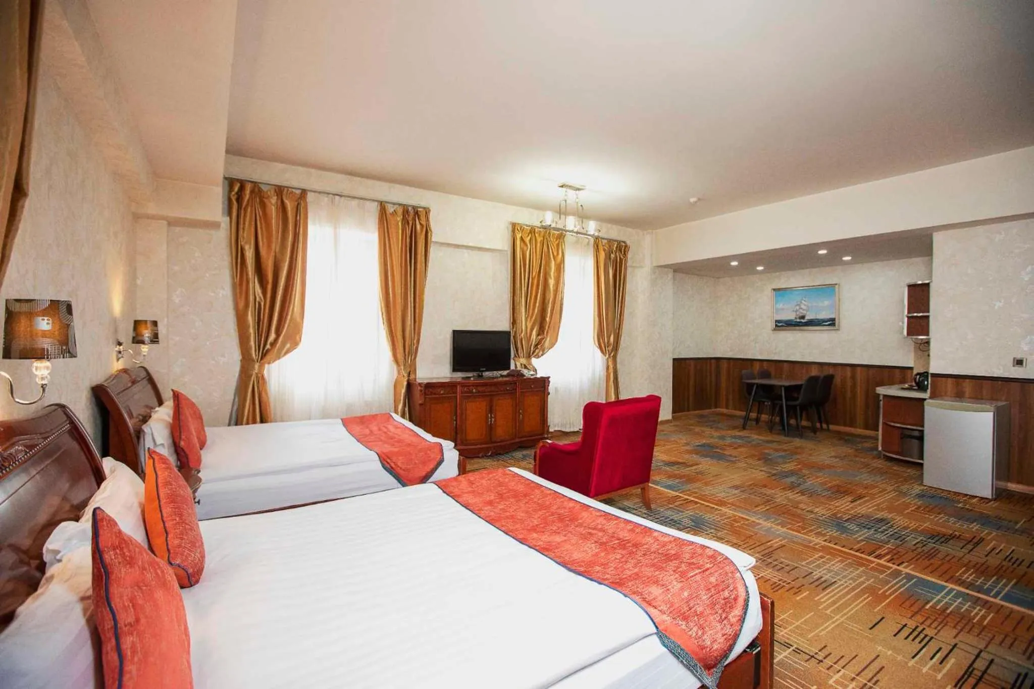 Bed in UB City Hotel