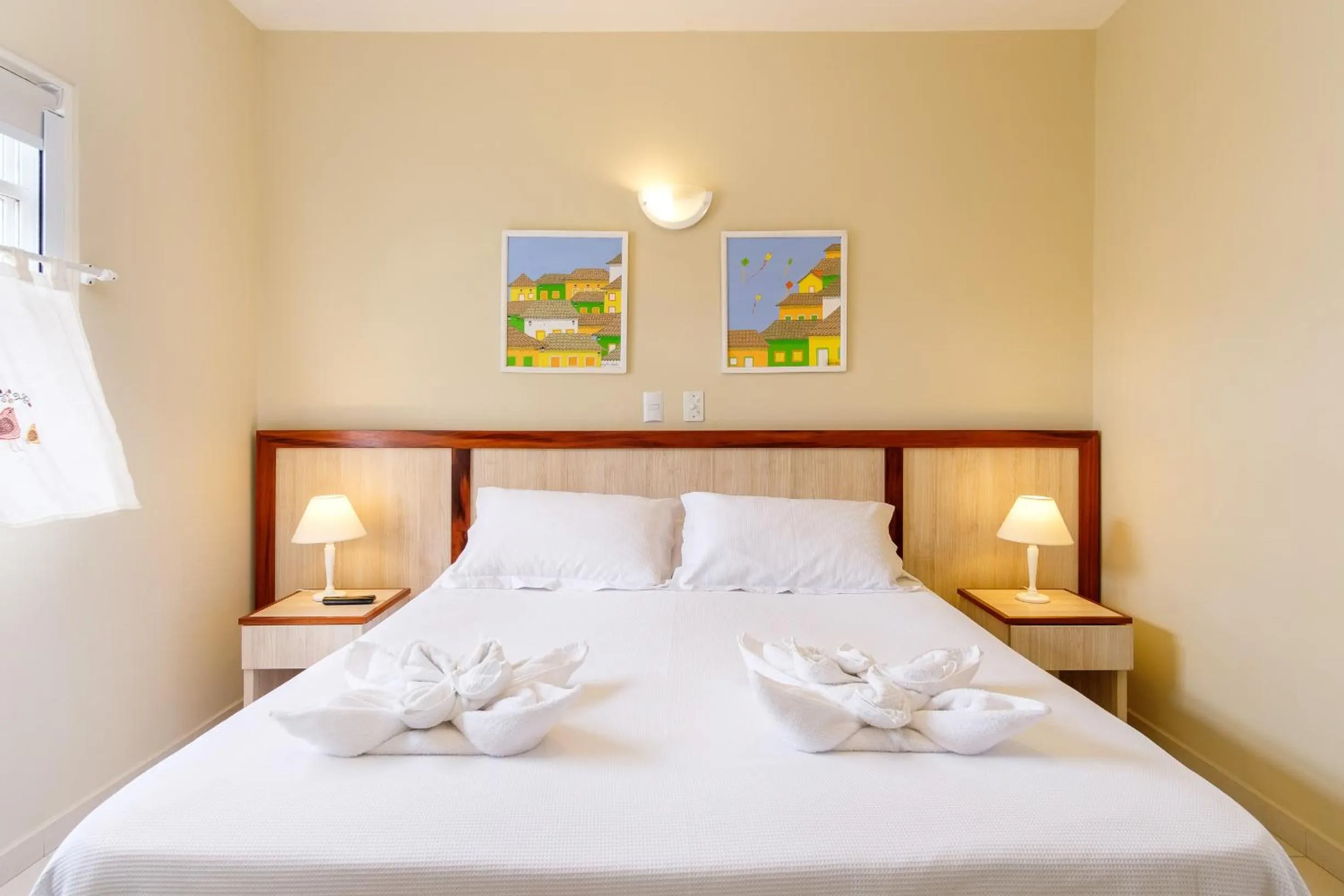 Bed in Pousada Don Diego