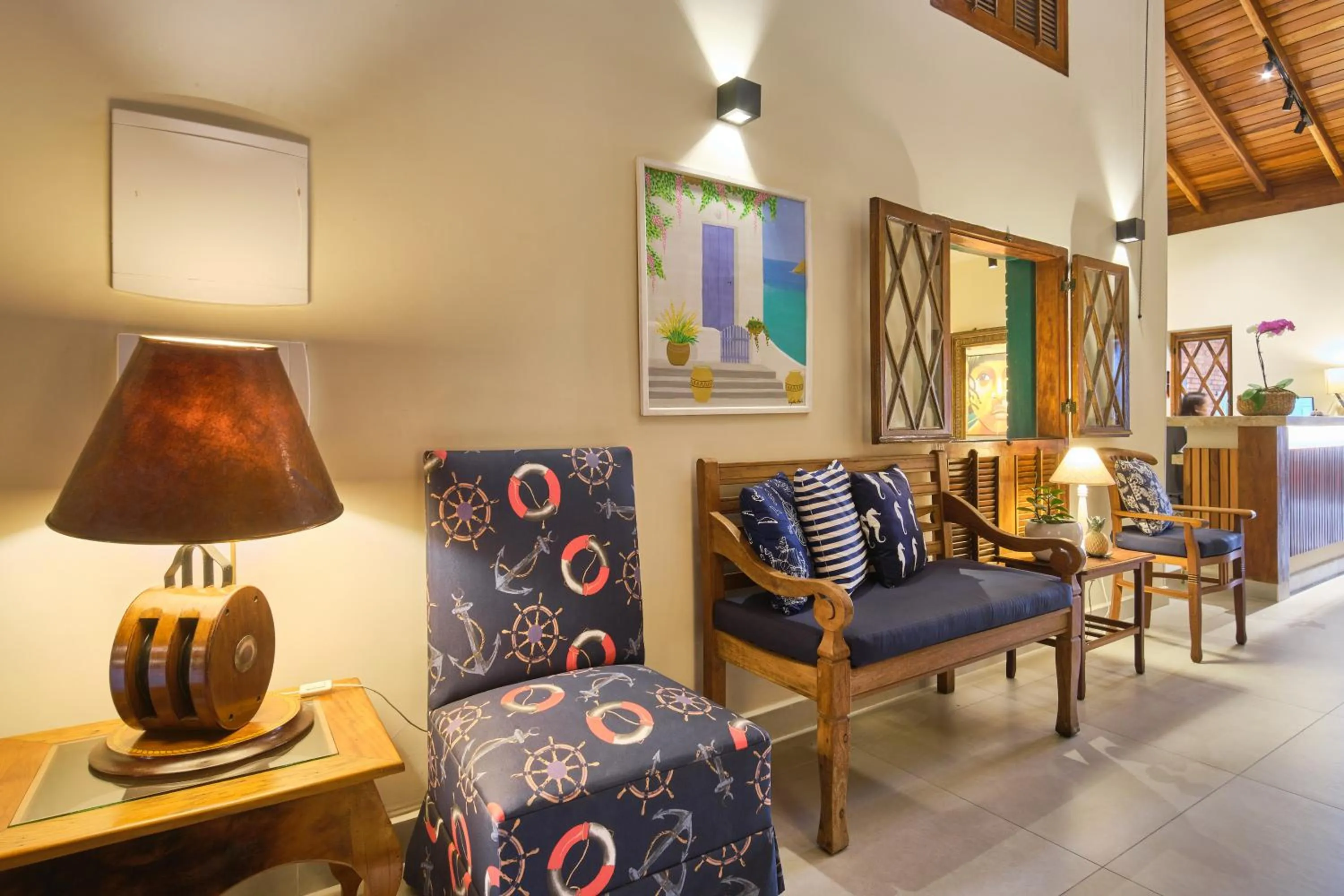 Lobby or reception in Pousada Don Diego