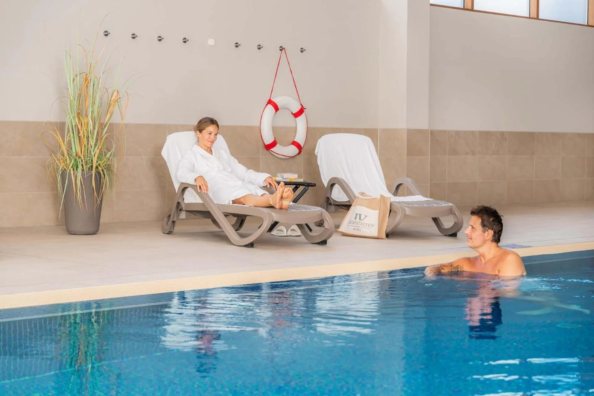 Spa and wellness centre/facilities in Resort Hotel IV Jahreszeiten Zingst