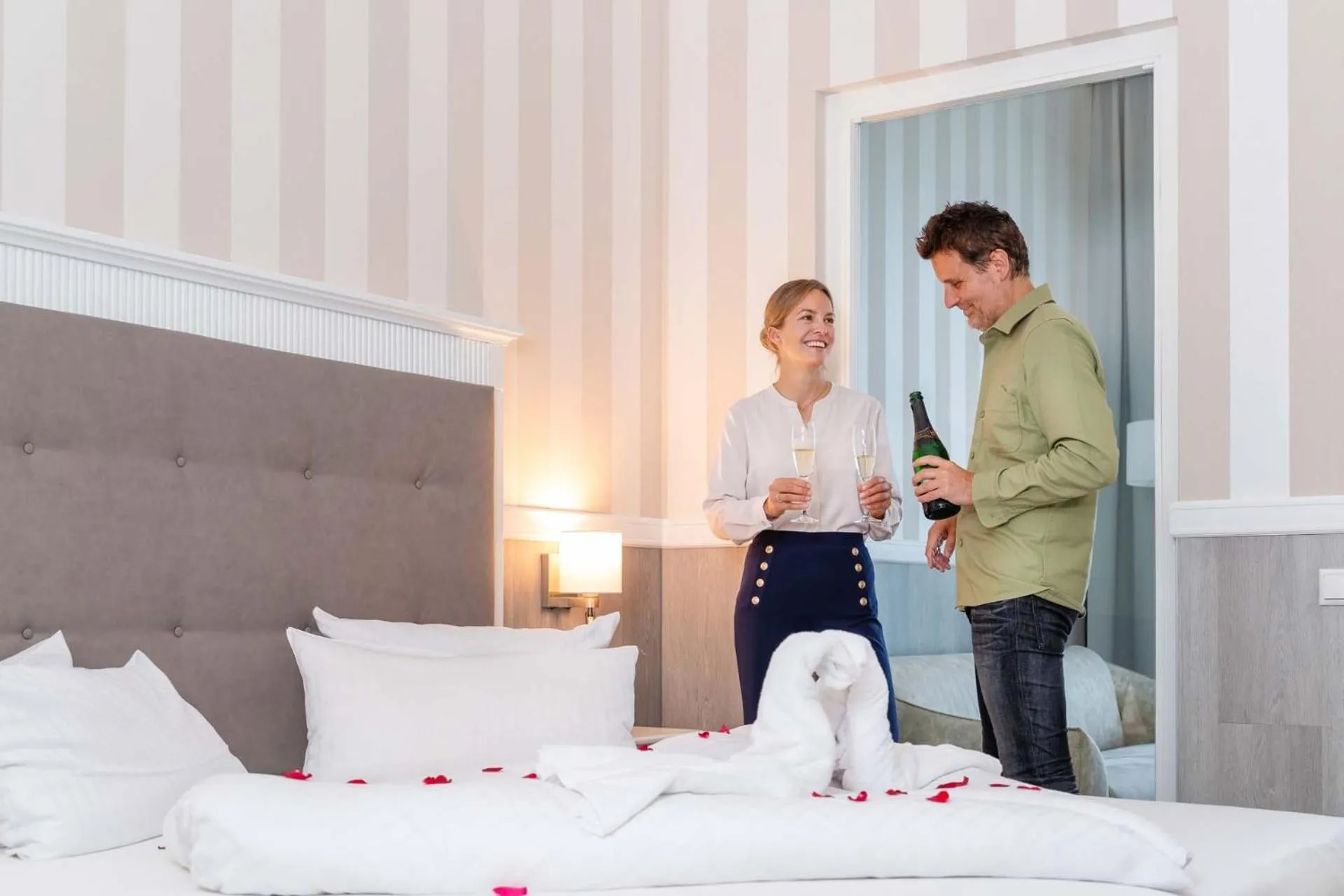 Bed in Resort Hotel IV Jahreszeiten Zingst