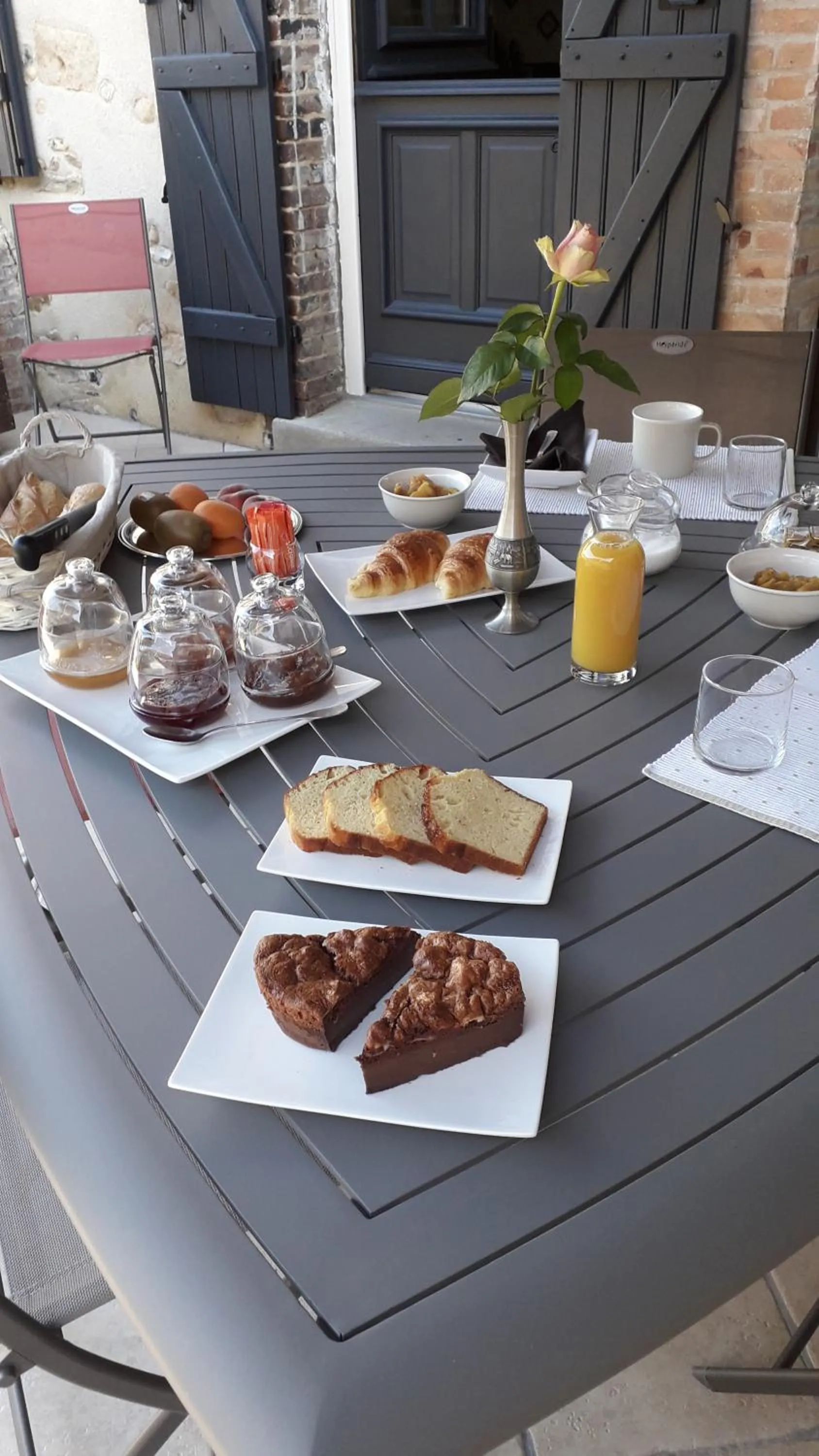 Continental breakfast in La Merlette89