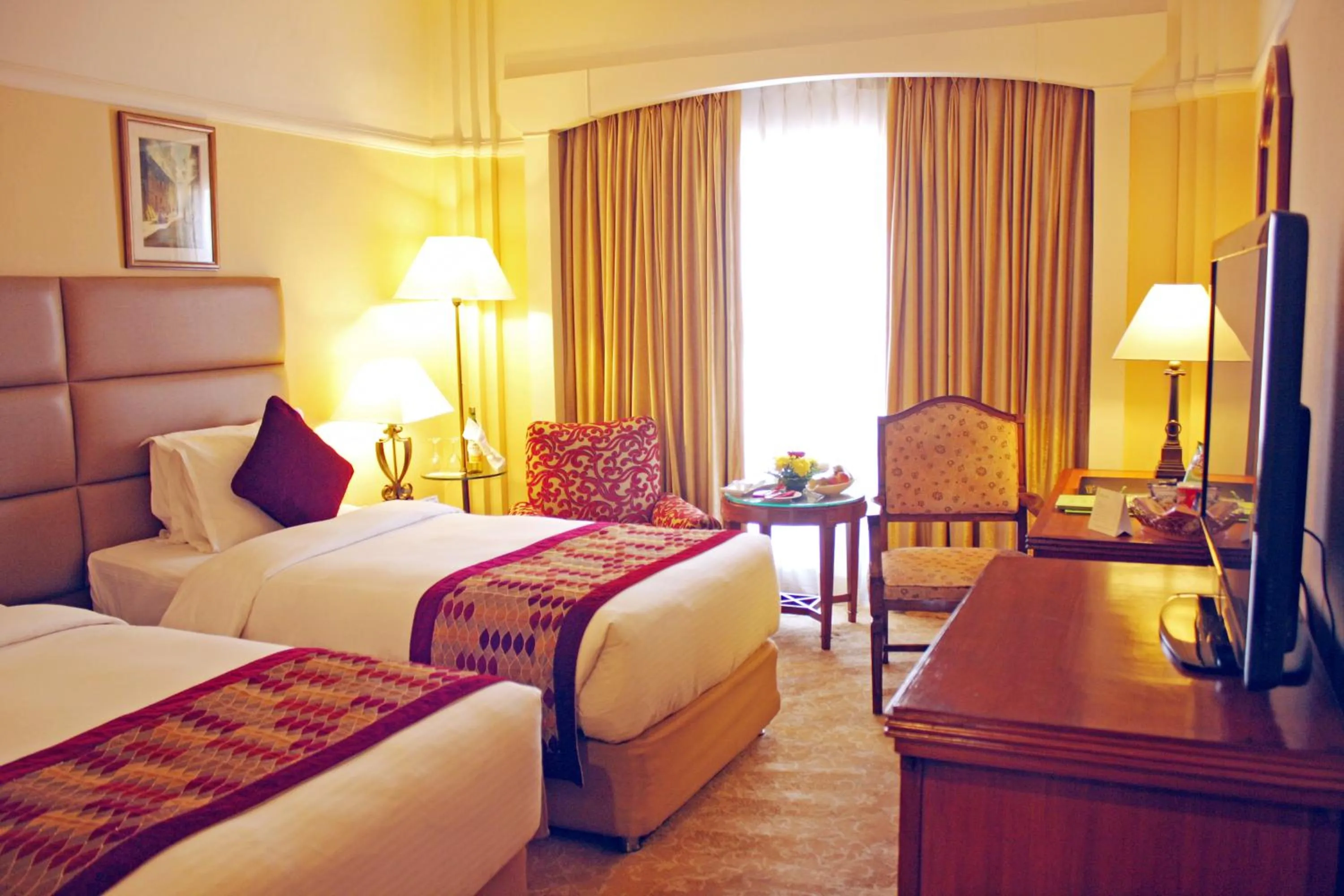 Bed in Radisson Hotel Kathmandu