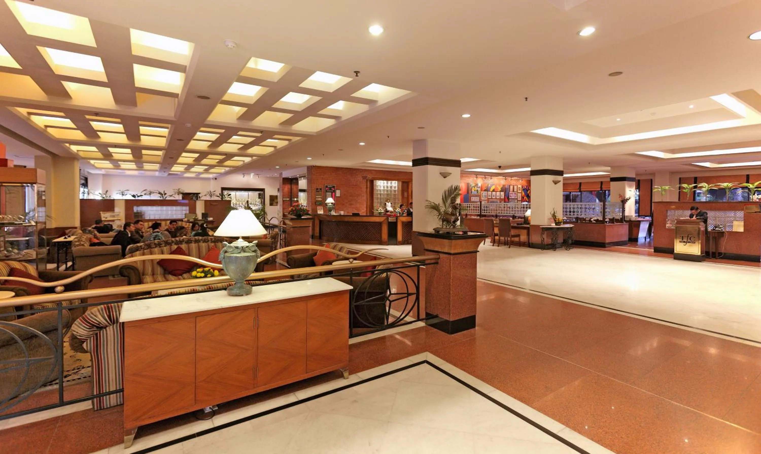 Lobby or reception in Radisson Hotel Kathmandu