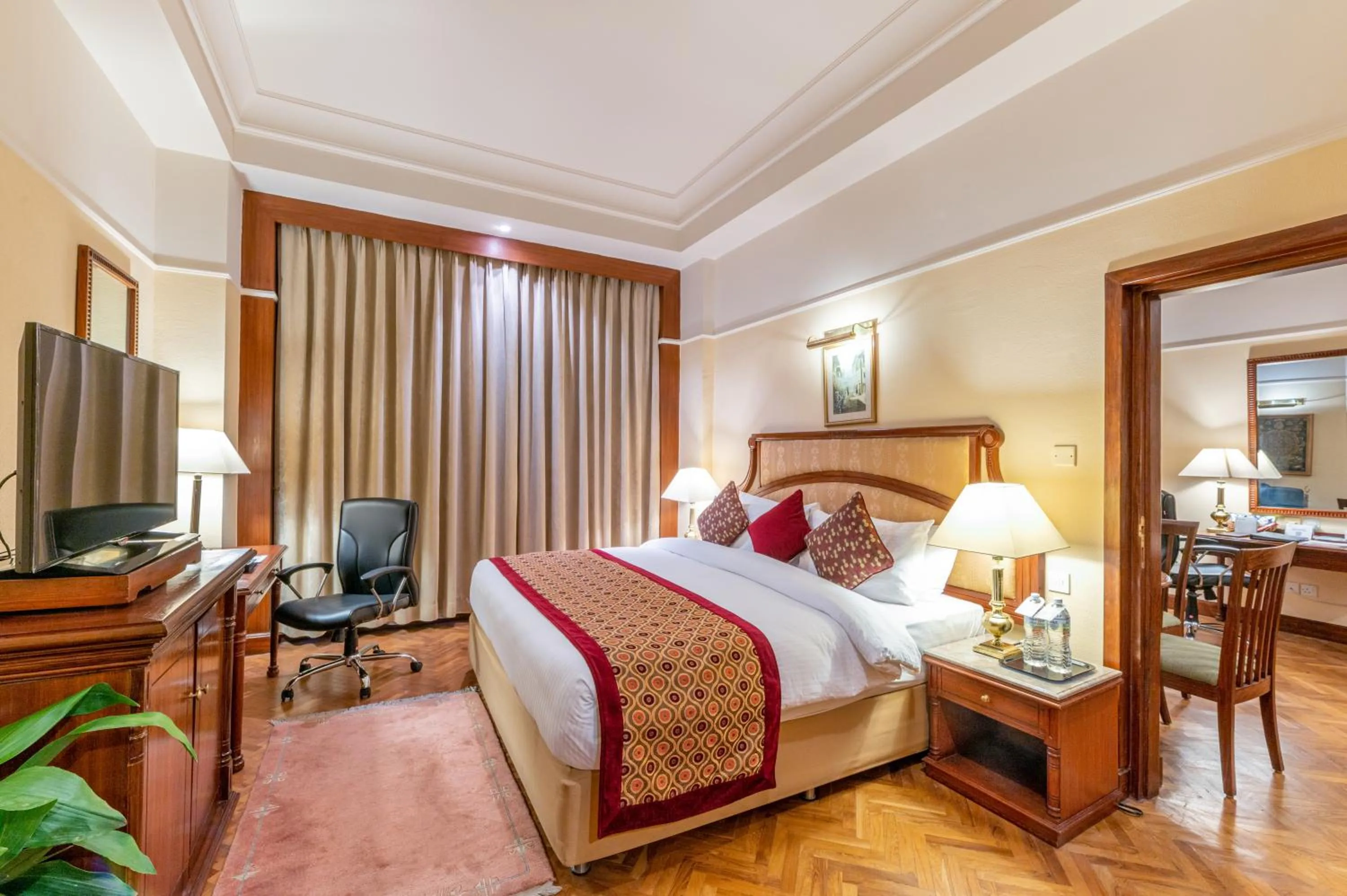 Bed in Radisson Hotel Kathmandu