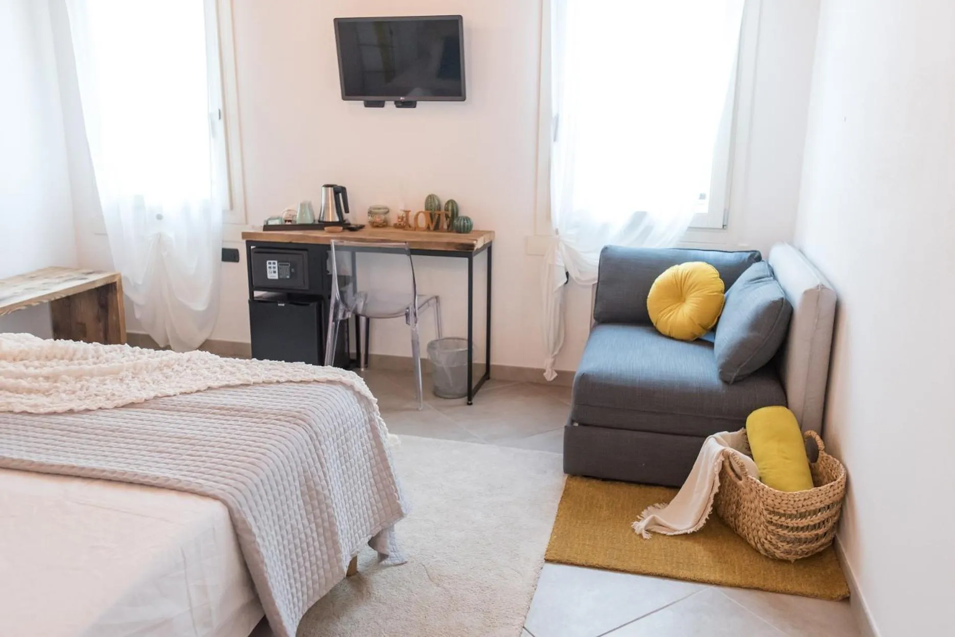 TV and multimedia, Bed in Luna Sul Tetto