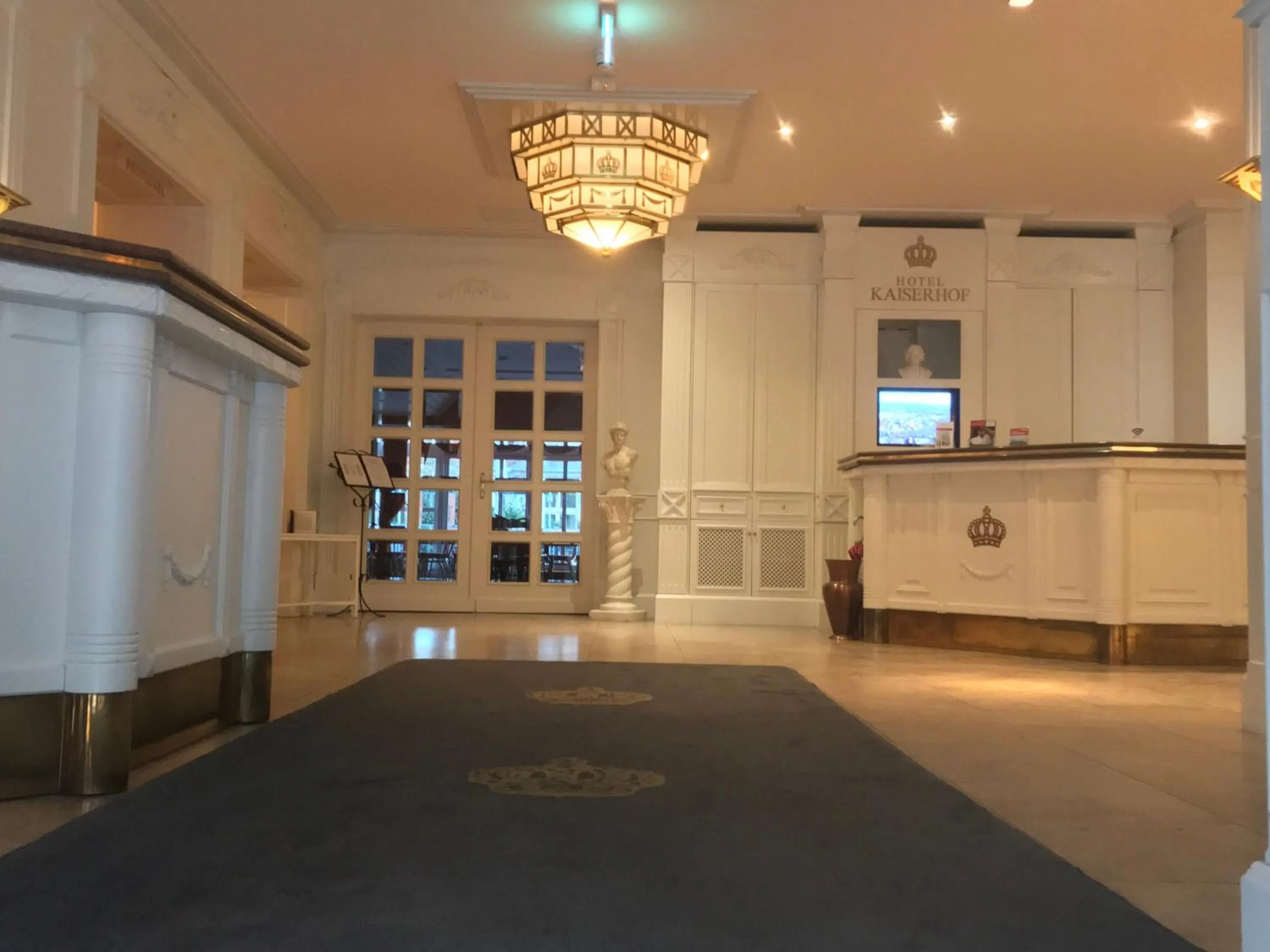 Lobby or reception in Hotel Kaiserhof
