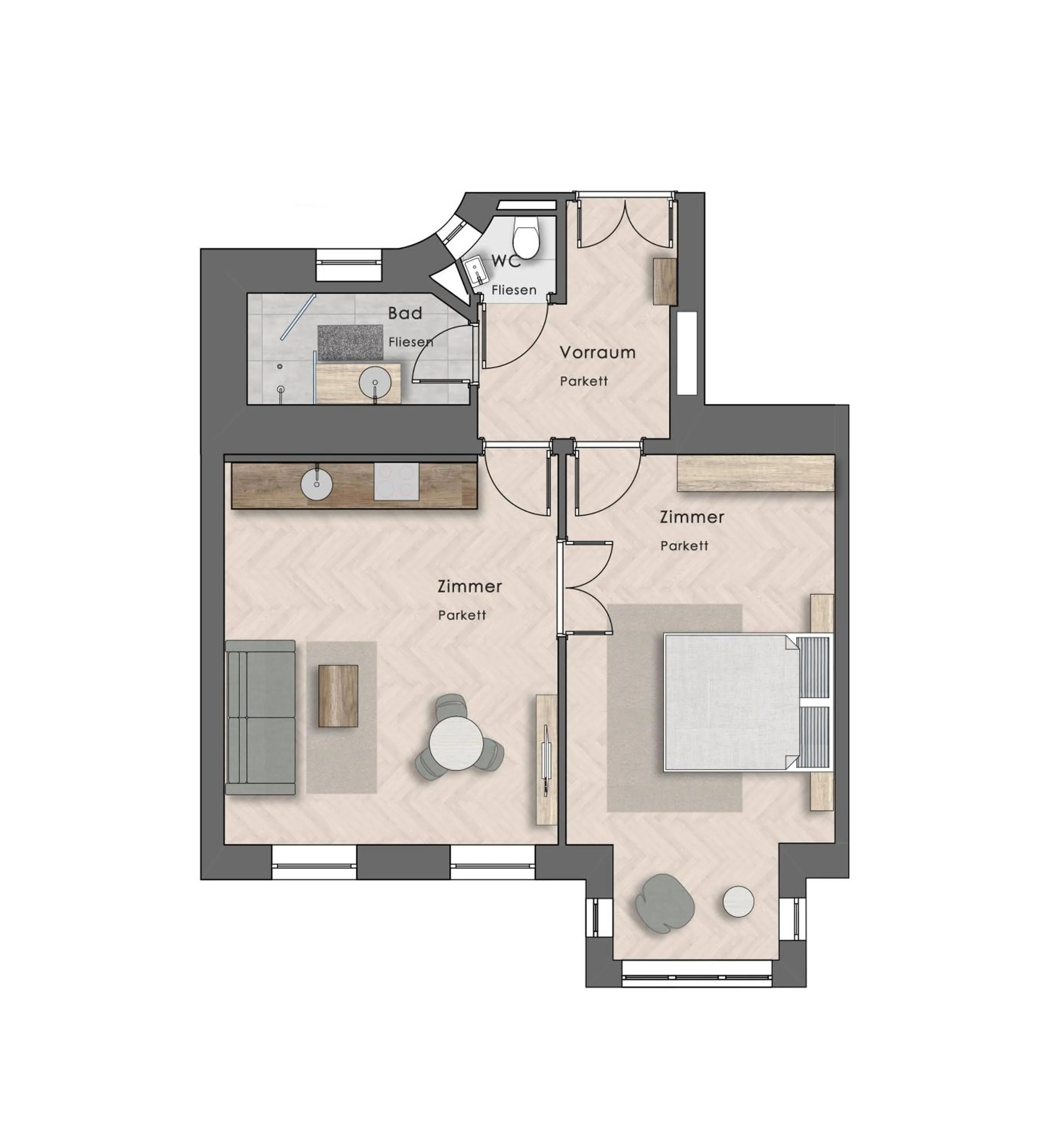 Vienna Residence, City Hall - Parliament