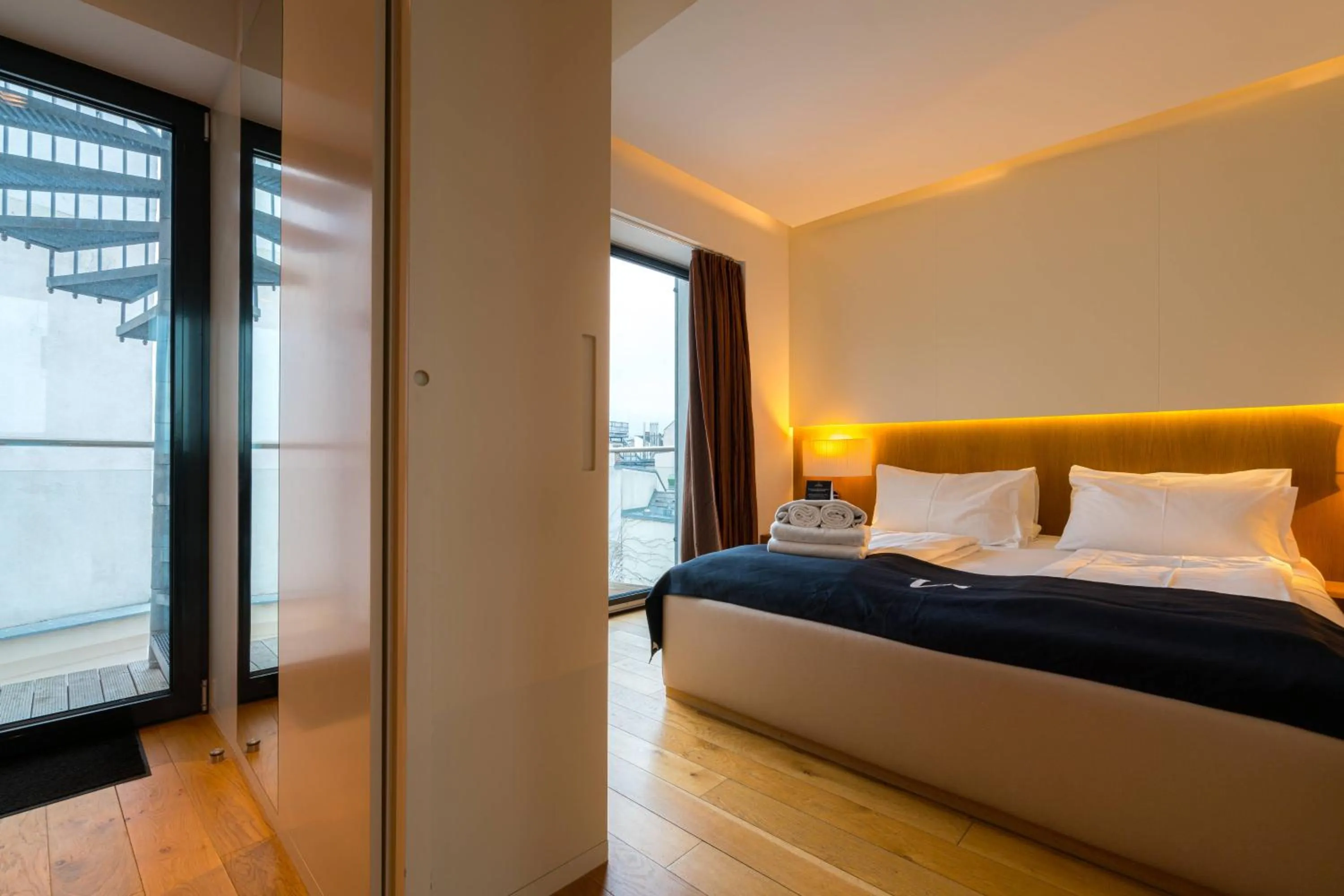 Bed in Vienna Residence, City Hall - Parliament