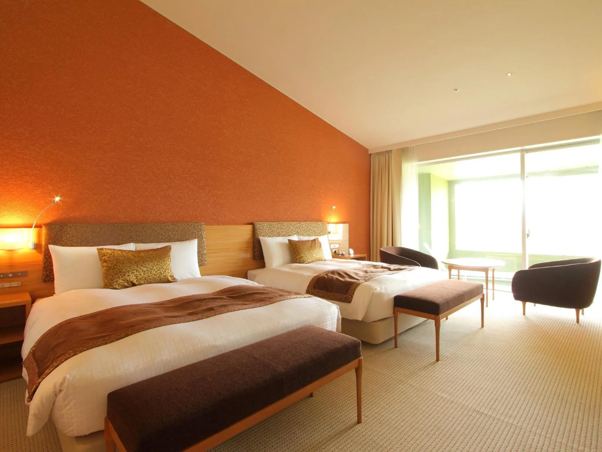 Photo of the whole room, Bed in Mars Garden Wood Gotenba