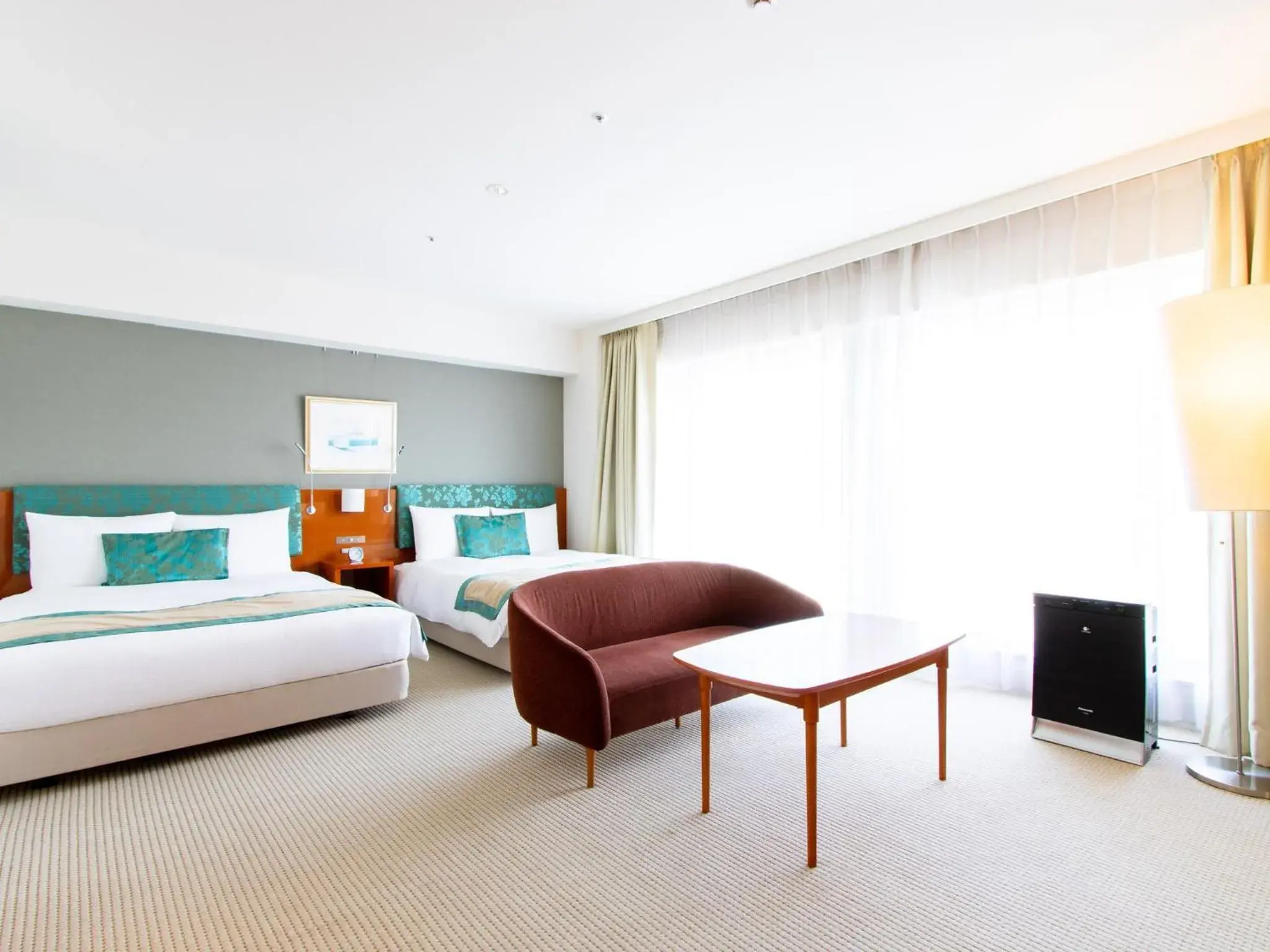 Deluxe Twin Room with Hakone Mountain View, High Floor in Mars Garden Wood Gotenba Deluxe Twin Room with Hakone Mountain View, High Floor in Mars Garden Wood Gotenba