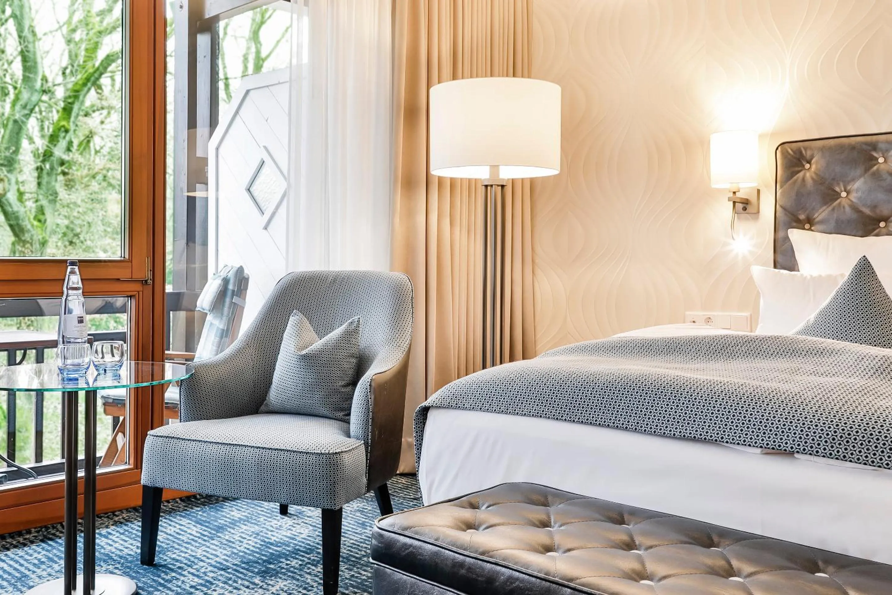 View (from property/room), Bed in Dorint Venusberg Bonn