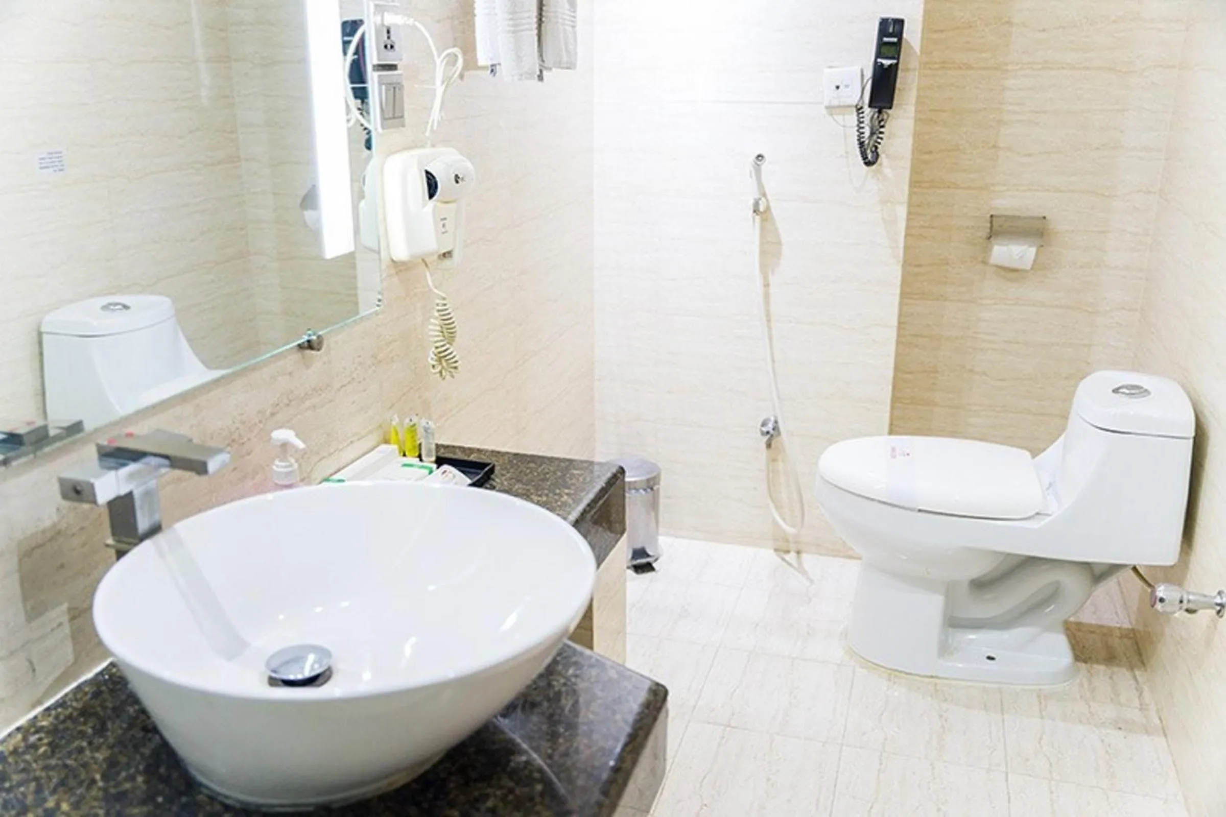 Bathroom in FARS Hotel & Resorts - BAR-Buffet-Pool-SPA