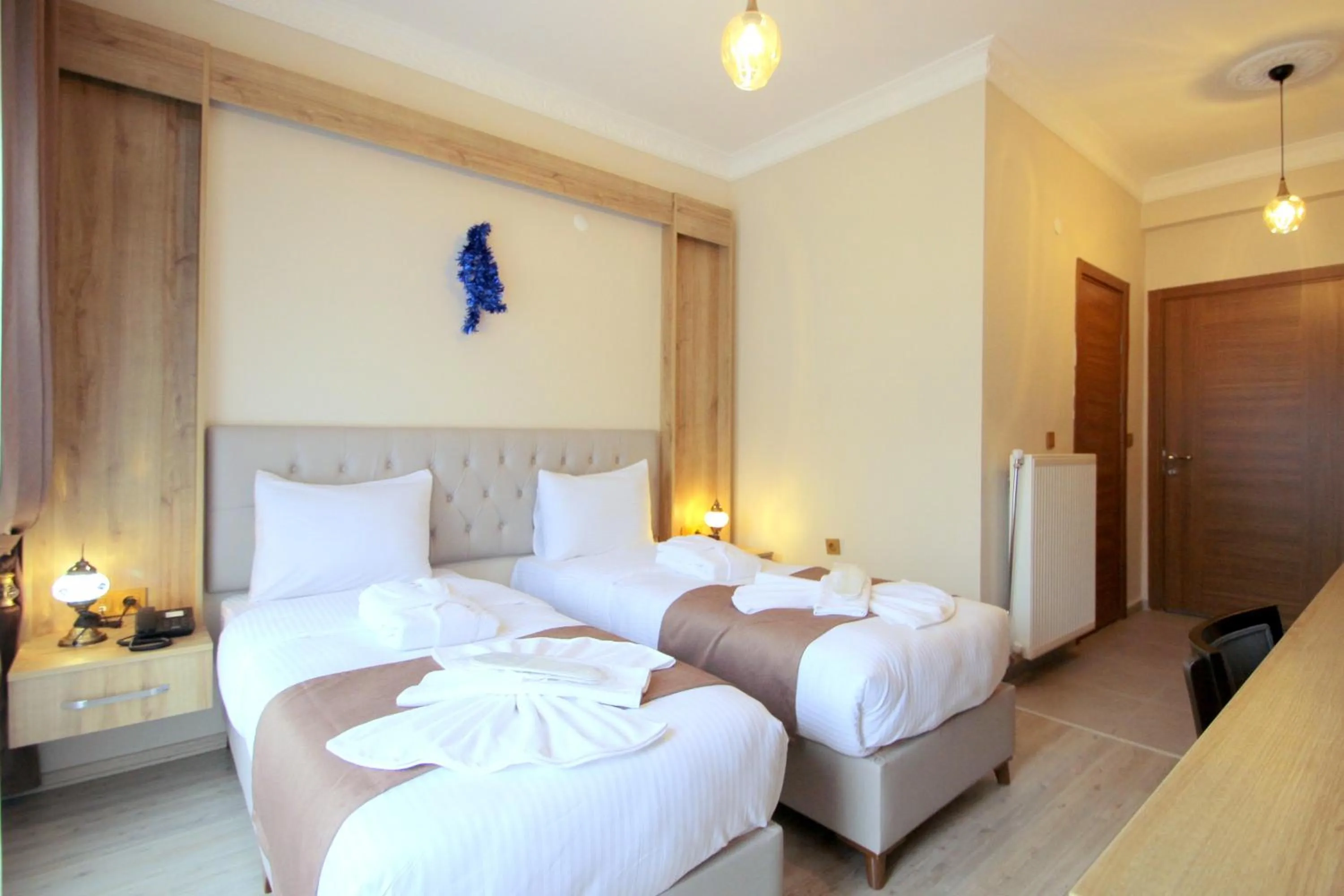 Decorative detail in Butterfly Butik Hotel